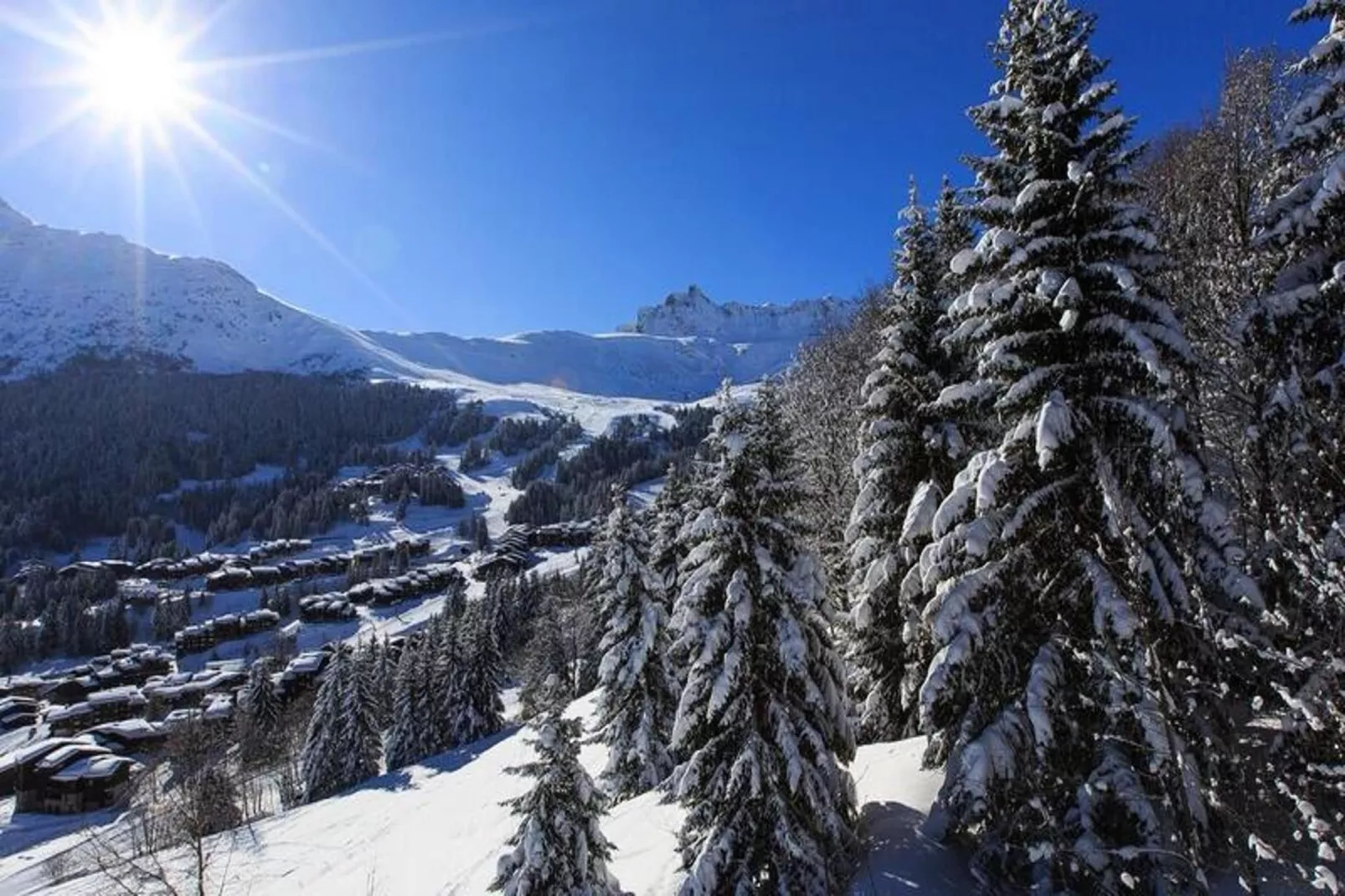 Résidence Valeriane - Uitzicht winter