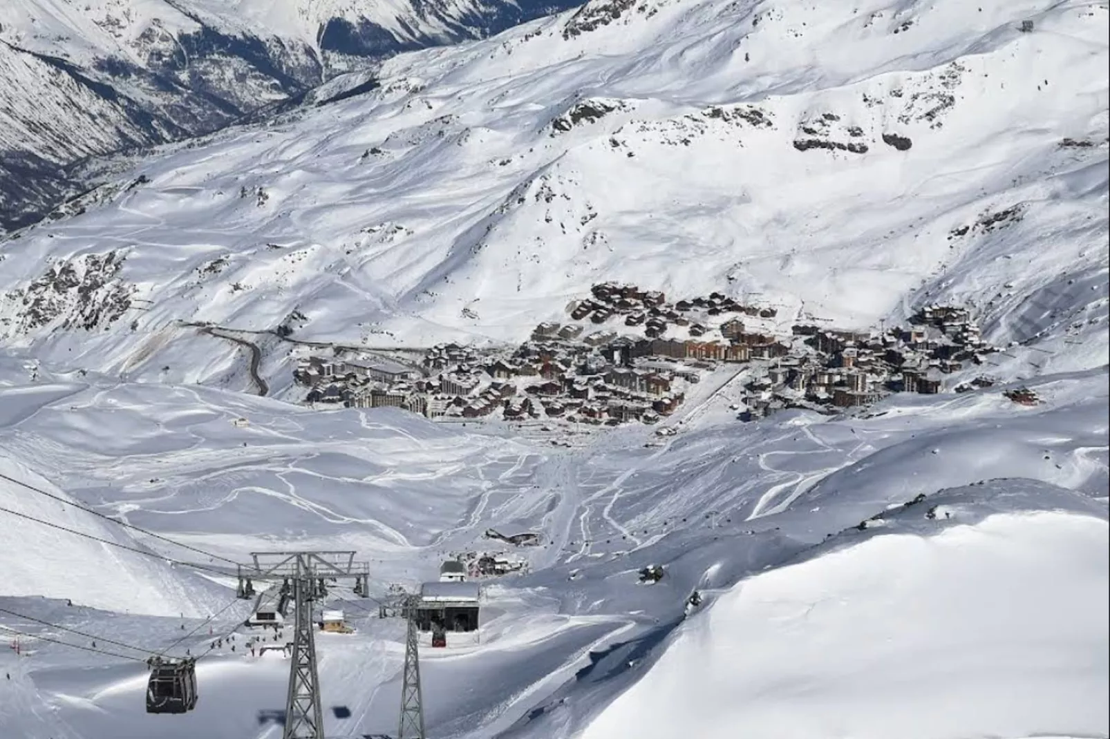 Résidence Le Cheval Blanc ***-Gebied winter 5km
