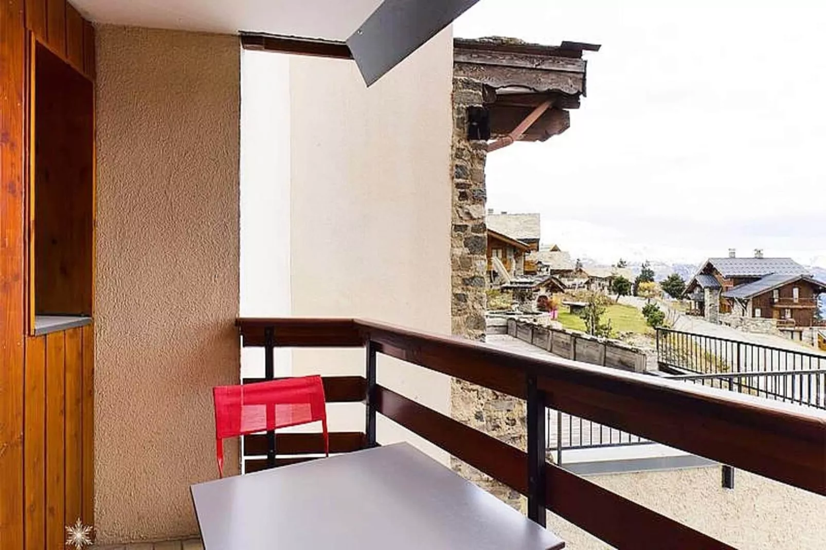 Résidence Hauts De La Rosiere-Terrasbalkon