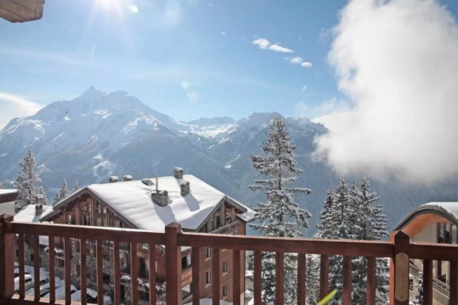 Les Chalets Du Valai-Uitzicht winter