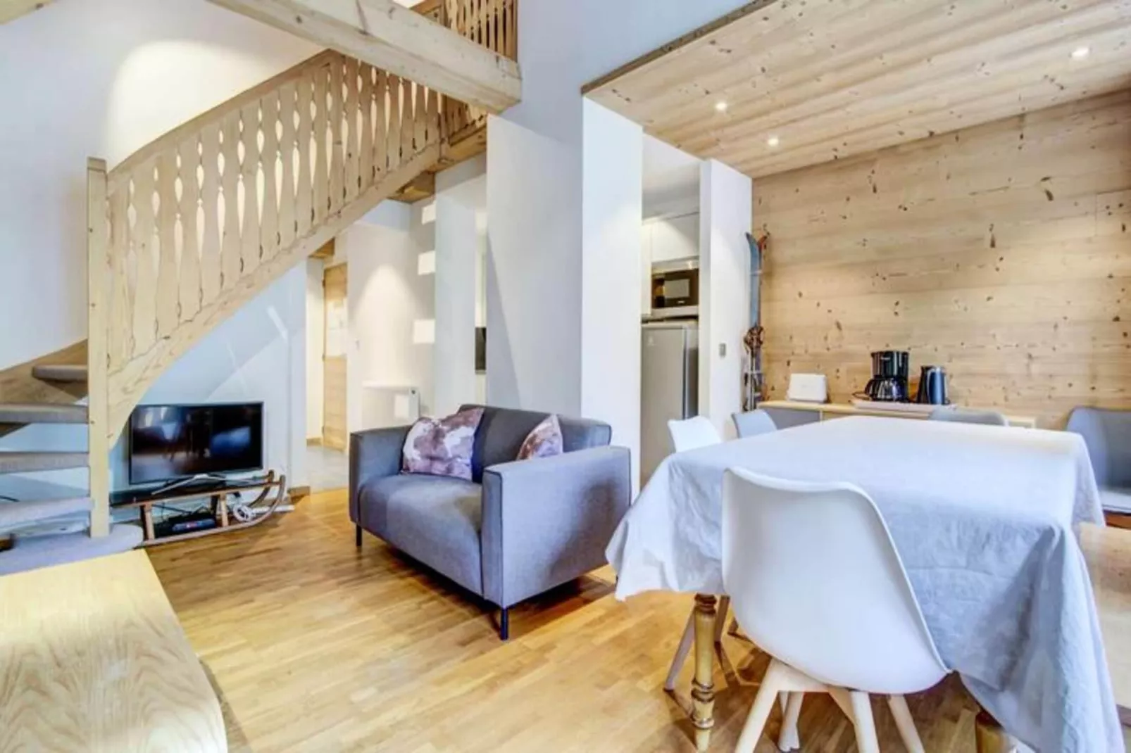 Résidence Neige Et Soleil-Woonkamer