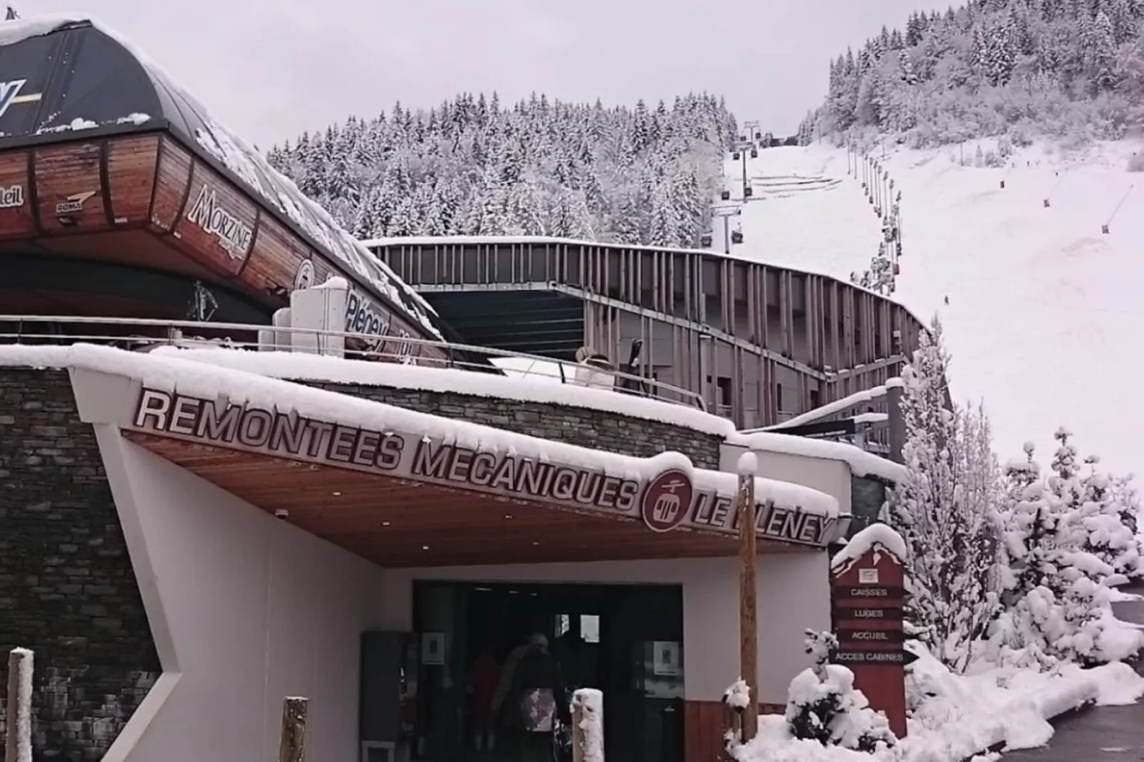 Résidence L' Auberge-Gebied winter 20km