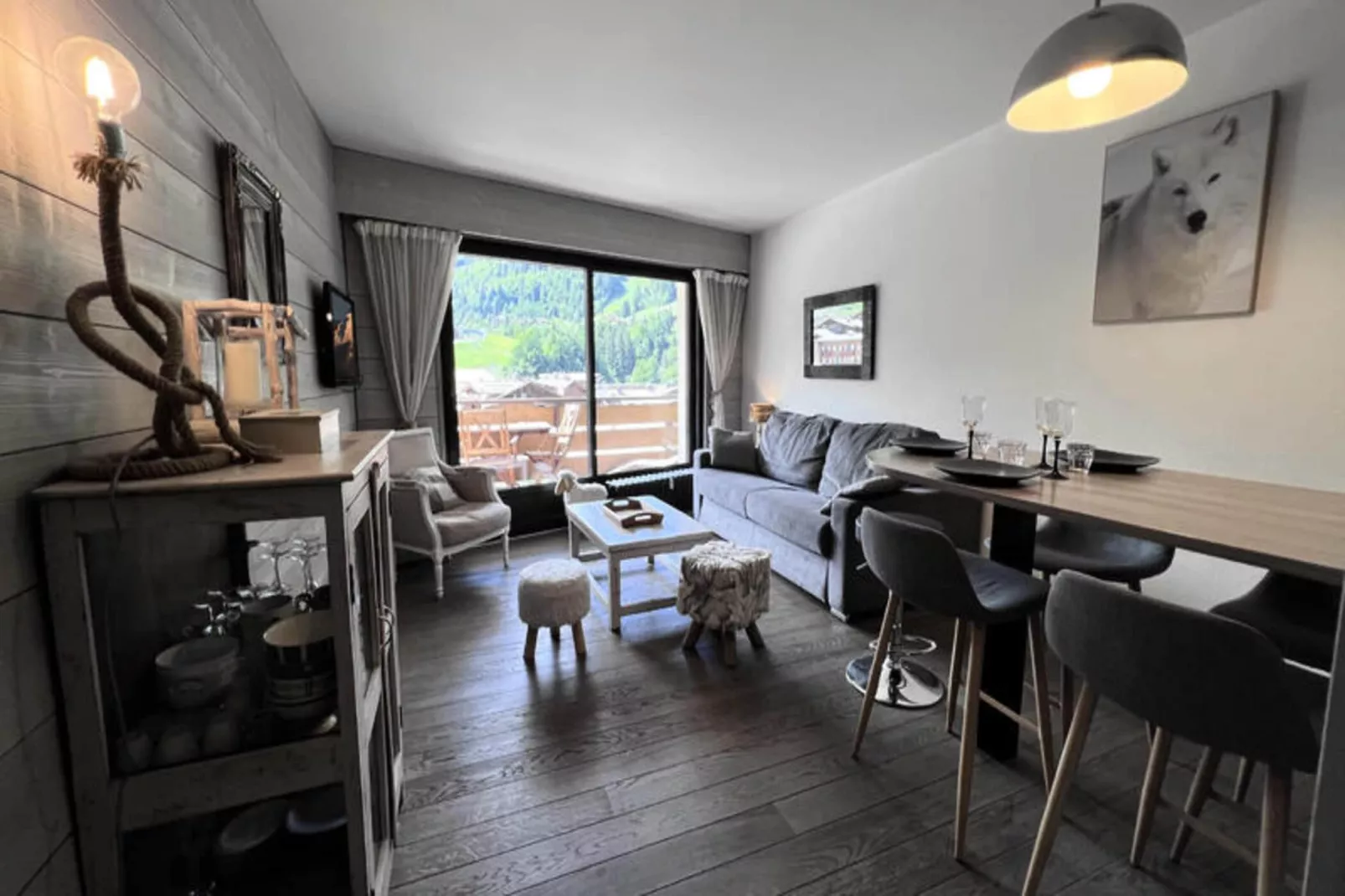 Appartements à La Clusaz-Buitenkant zomer