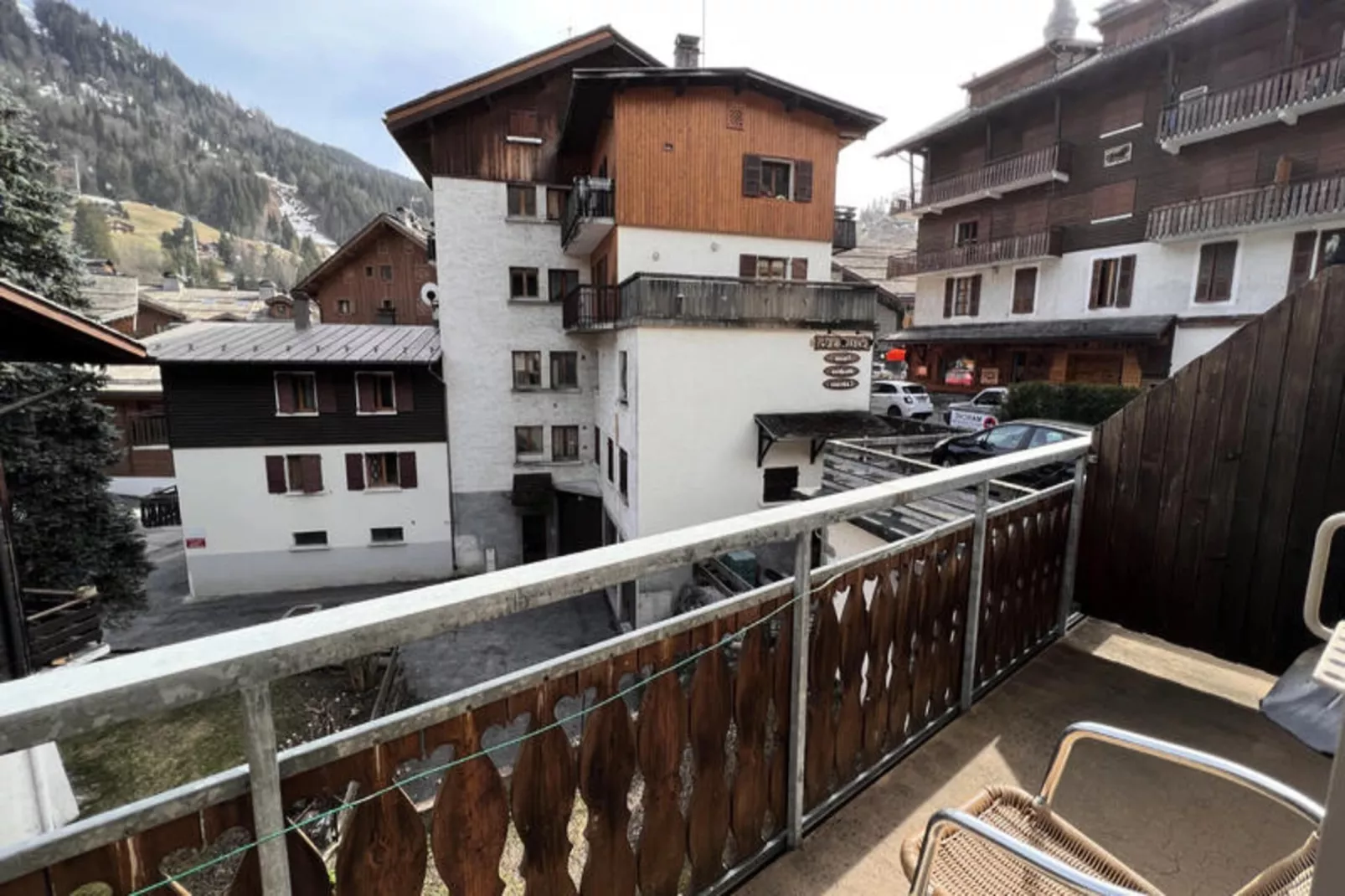 Appartements à La Clusaz-Uitzicht winter