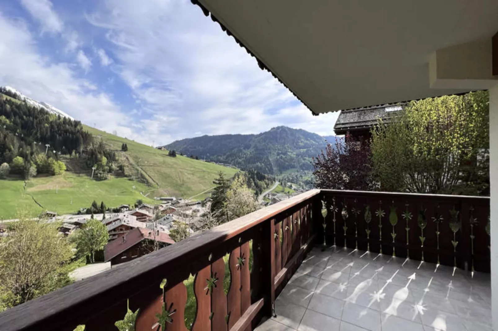 Appartements à La Clusaz-Uitzicht zomer