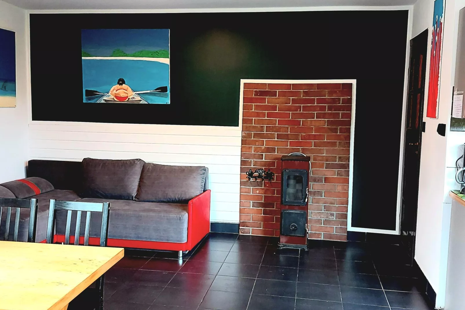 Holiday home Nowe Warpno Chick-Woonkamer