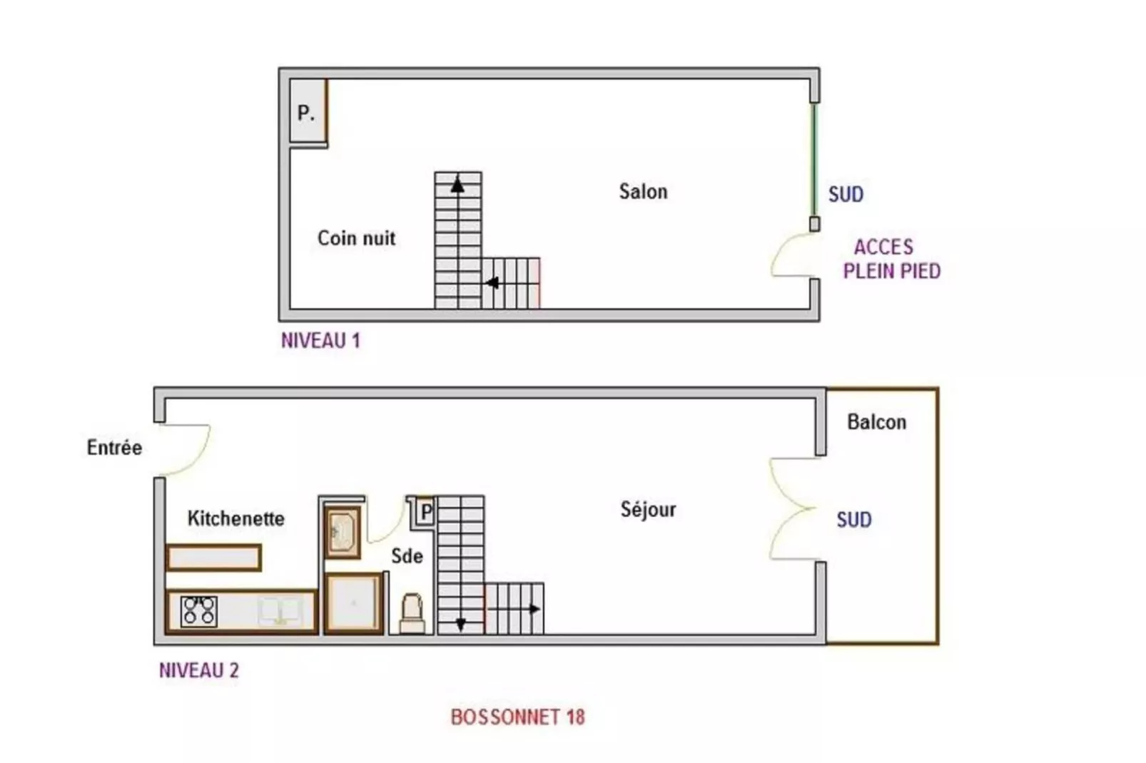 Résidence Bossonnet-Woonkamer