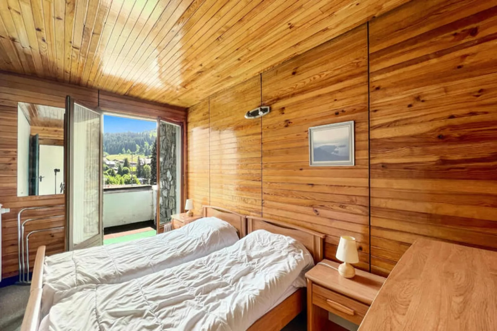 Appartements à Les Carroz-d'Arâches-Slaapkamer