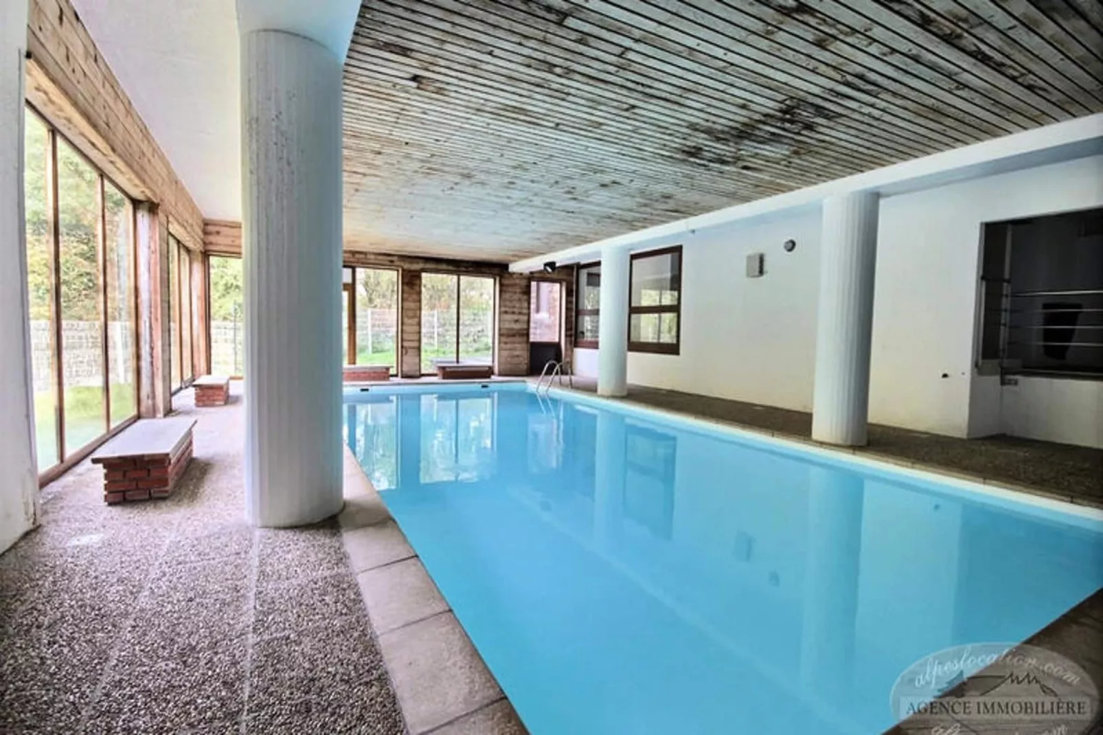 Appartements à Saint Jean d'Aulps-Zwembad