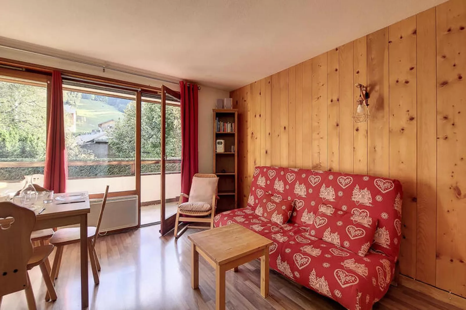 Studio à Saint Jean d'Aulps-Woonkamer