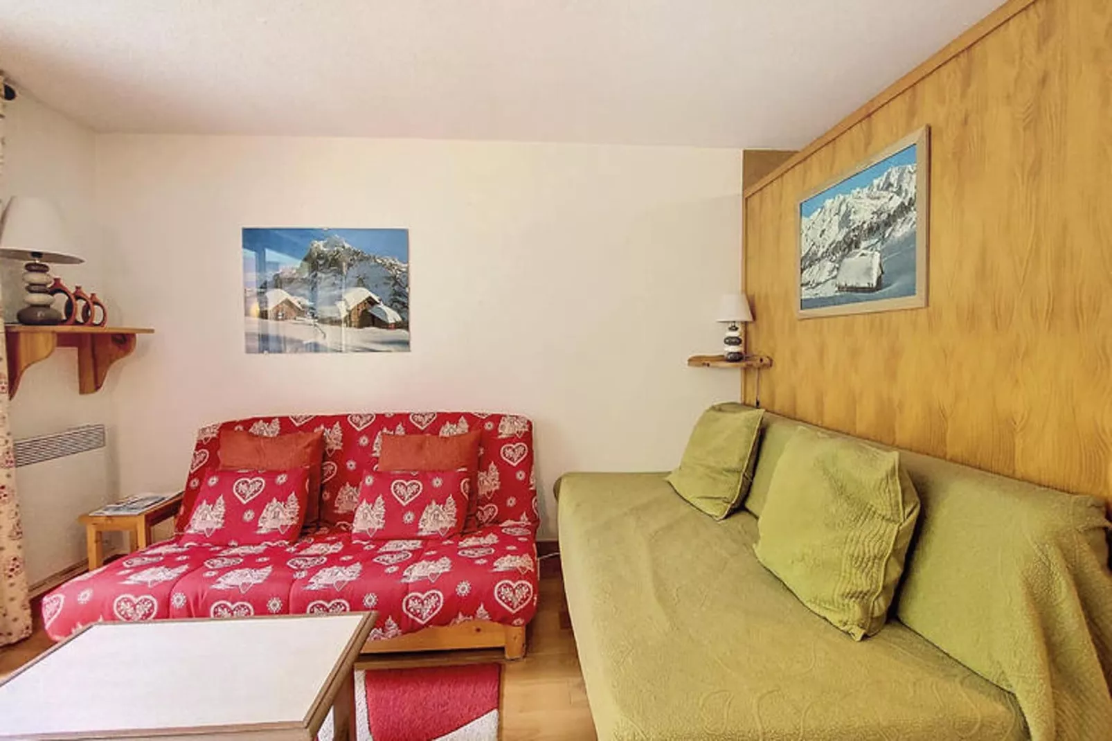 Studio à Saint Jean d'Aulps-Woonkamer