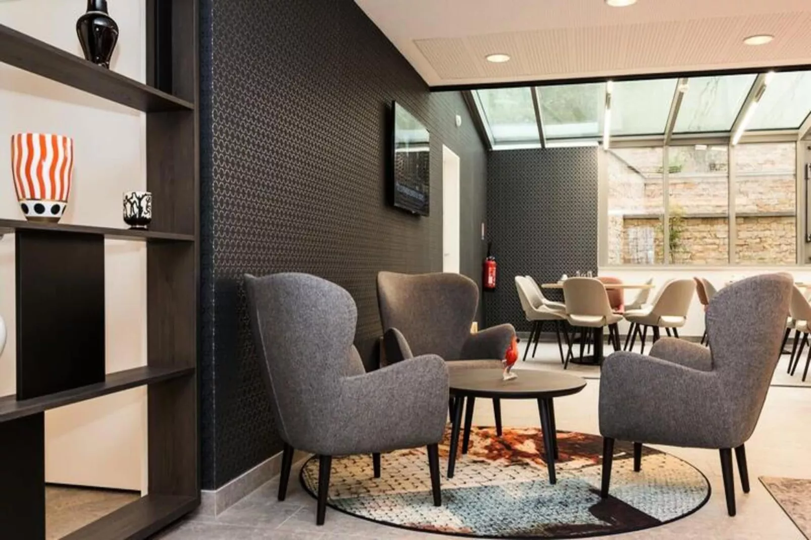 Appart'hôtel Odalys Montmartre-Woonkamer