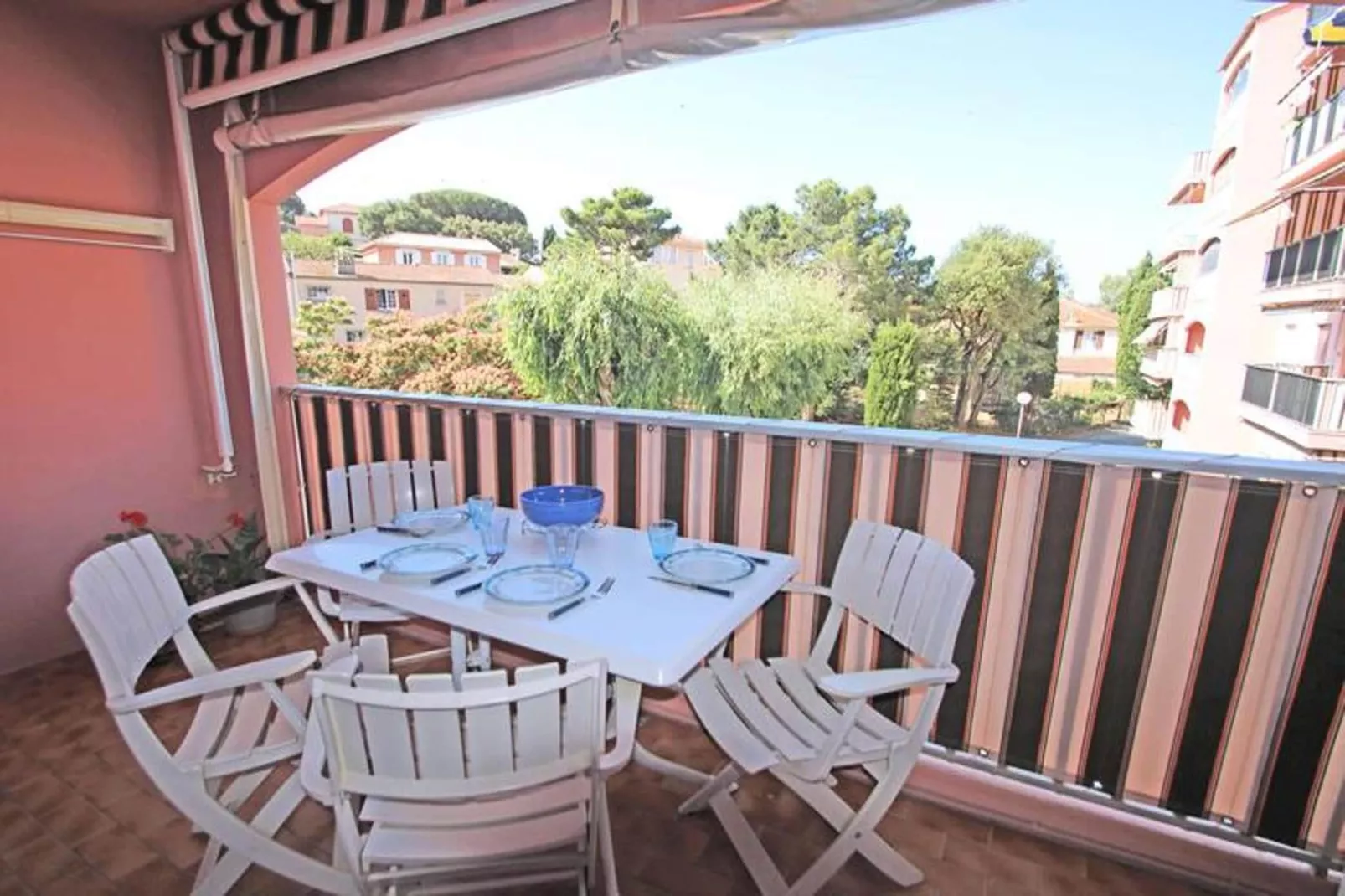 Résidence La Palmeraie I-Terrasbalkon