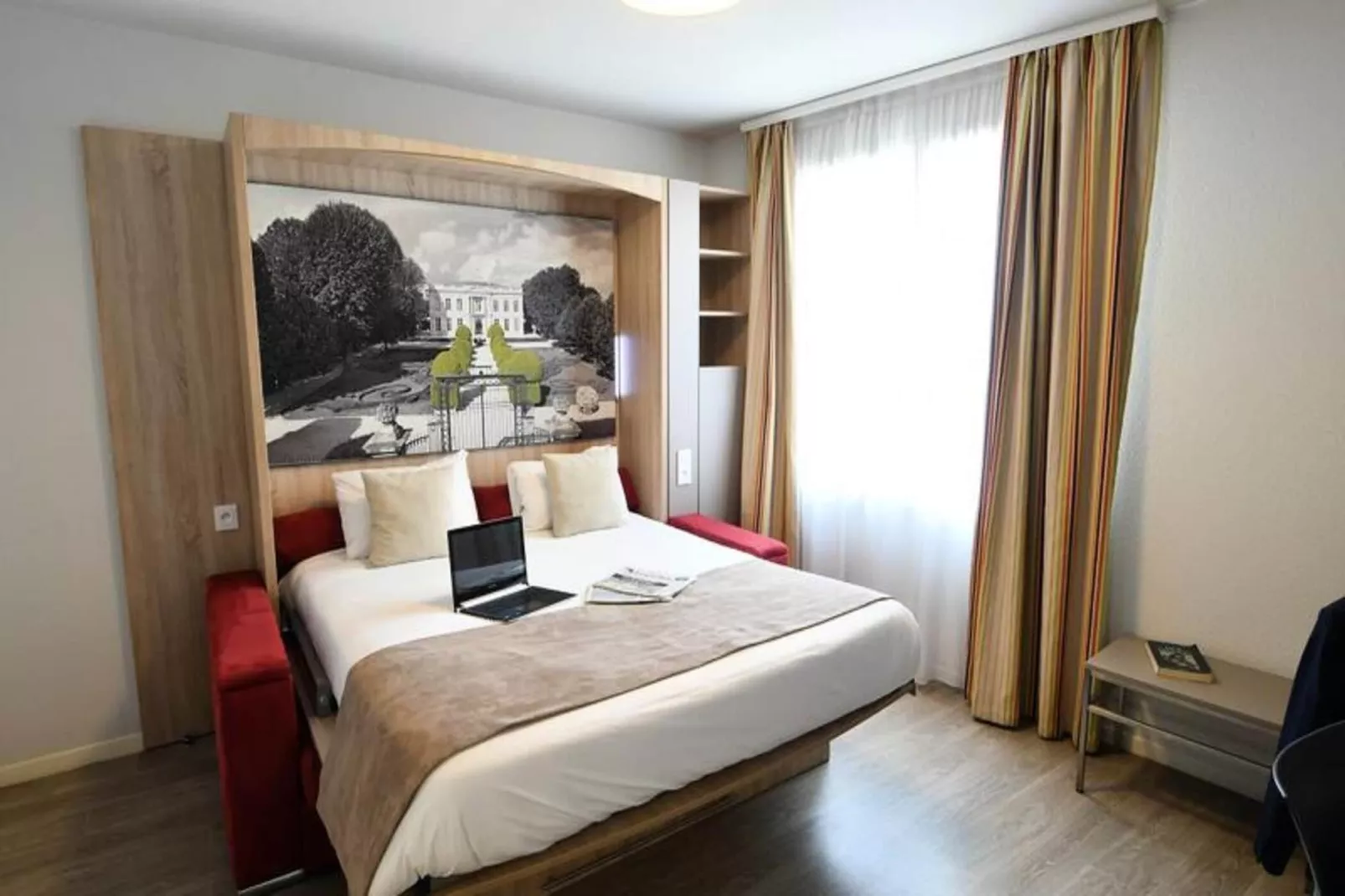 Appart'Hôtel Mer & Golf Bordeaux Bassins à Flot***-Slaapkamer