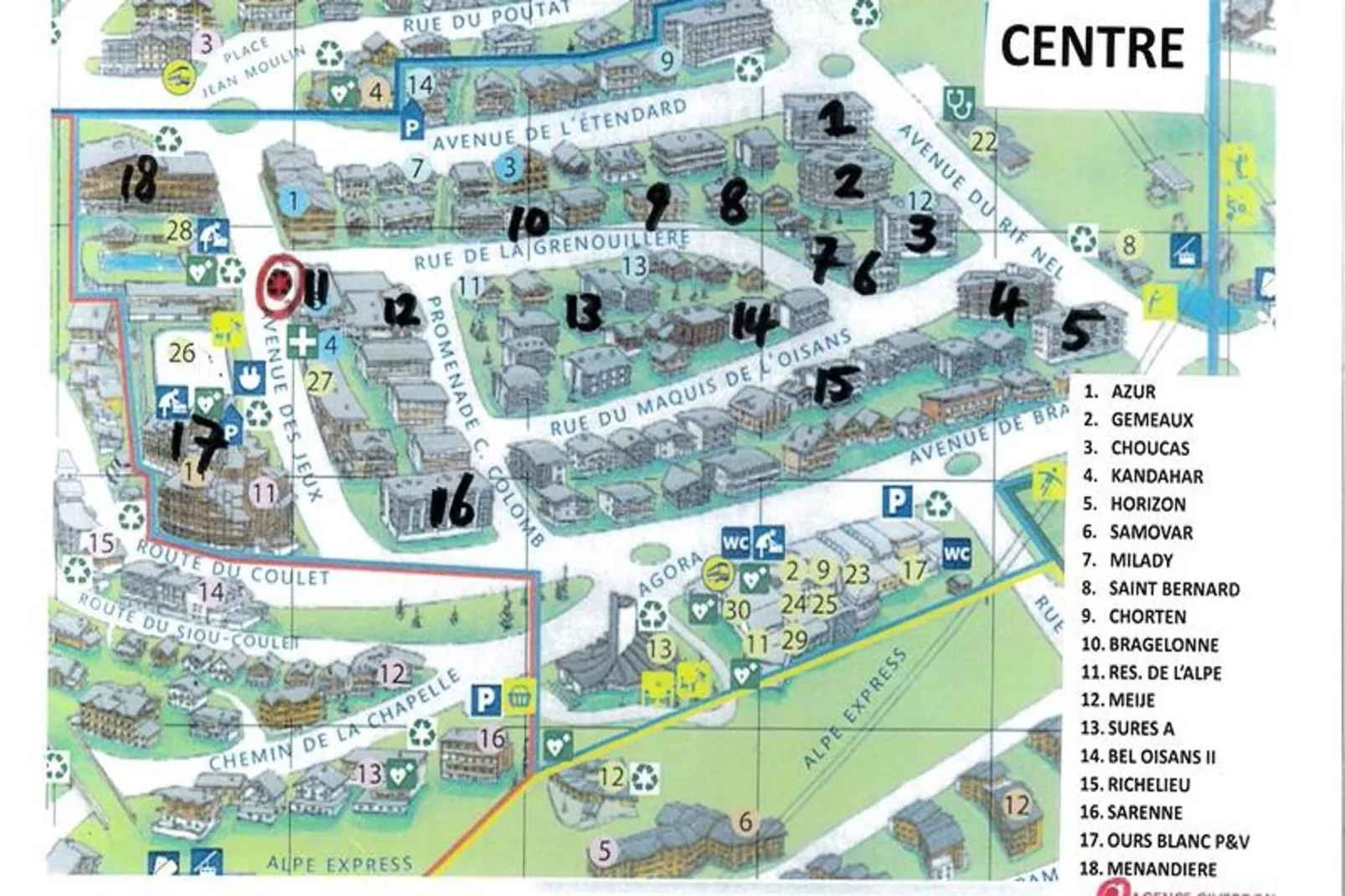 Résidence Sures A-Faciliteiten