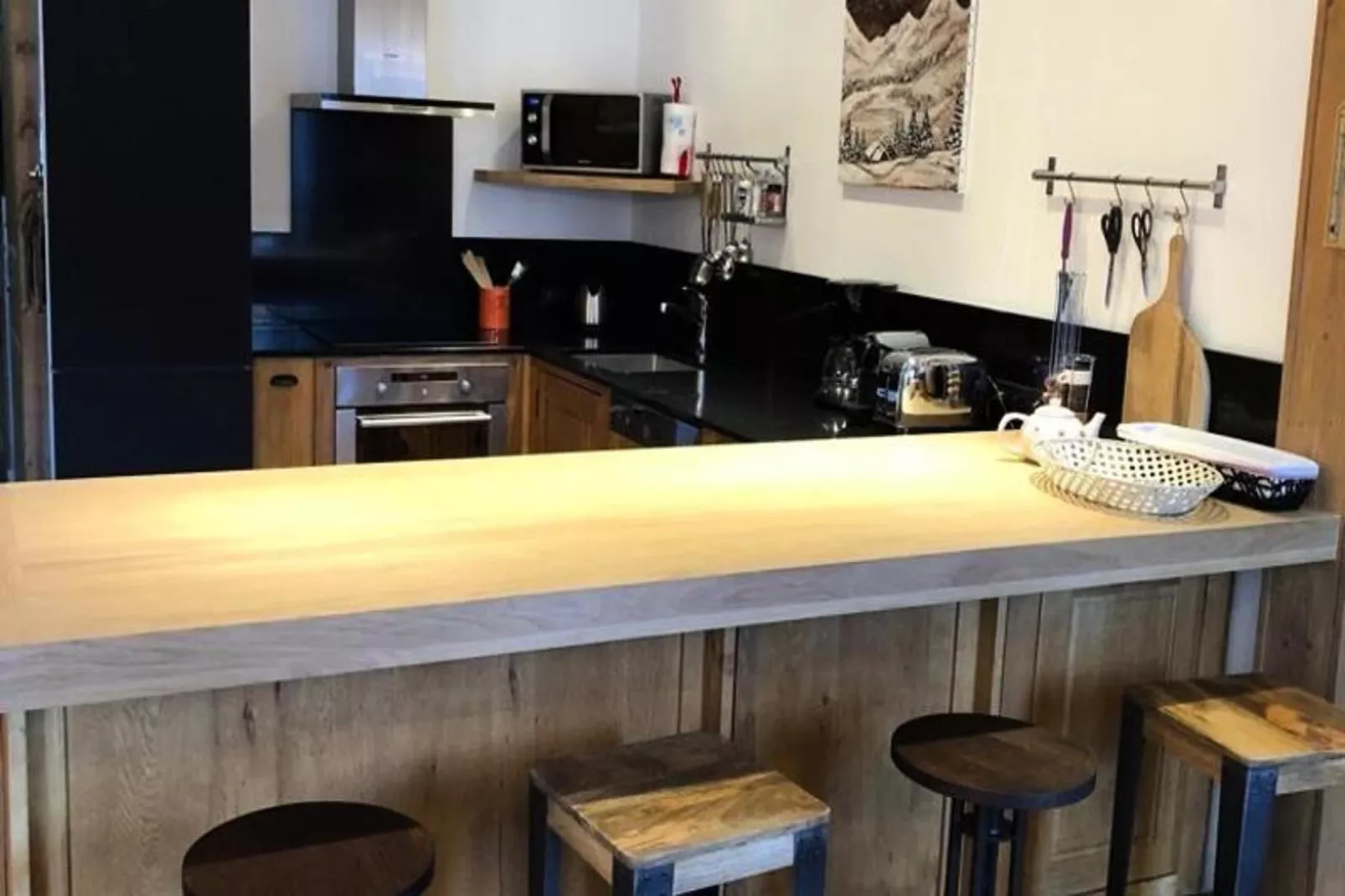 Résidence Bleuets-Keuken