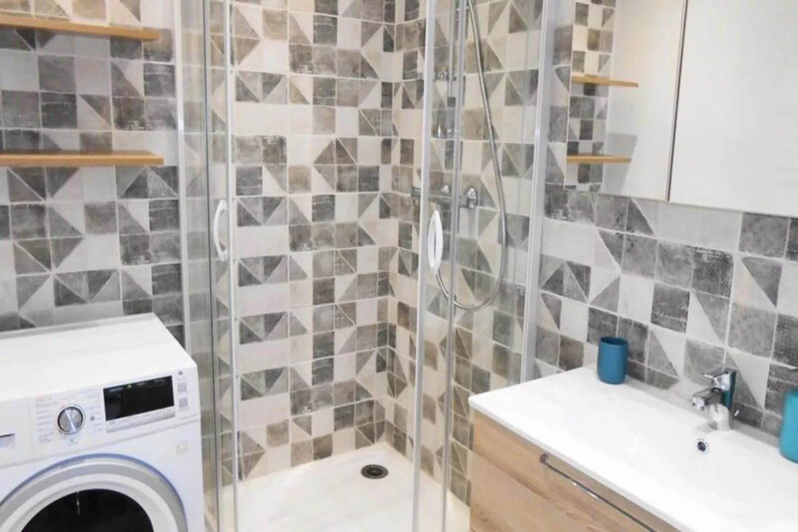 Résidence Rochail-Badkamer