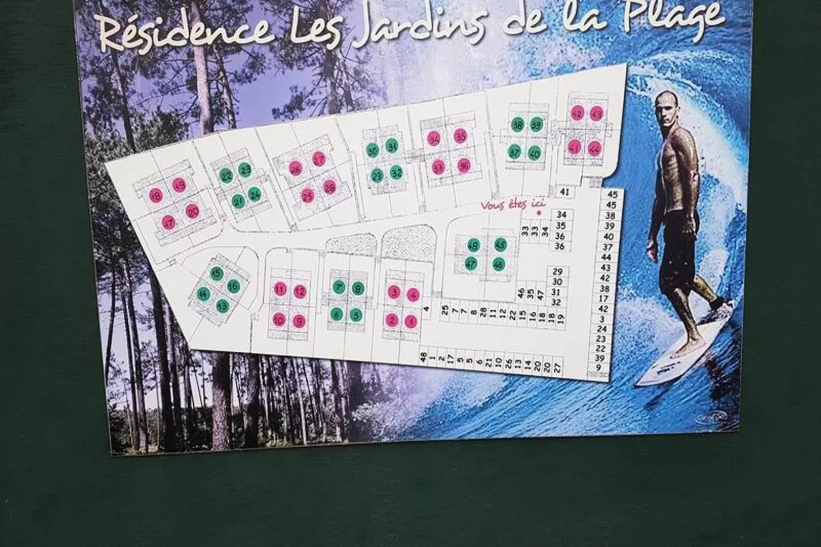 Résidence Les Jardins De La Plage-Uitzicht zomer