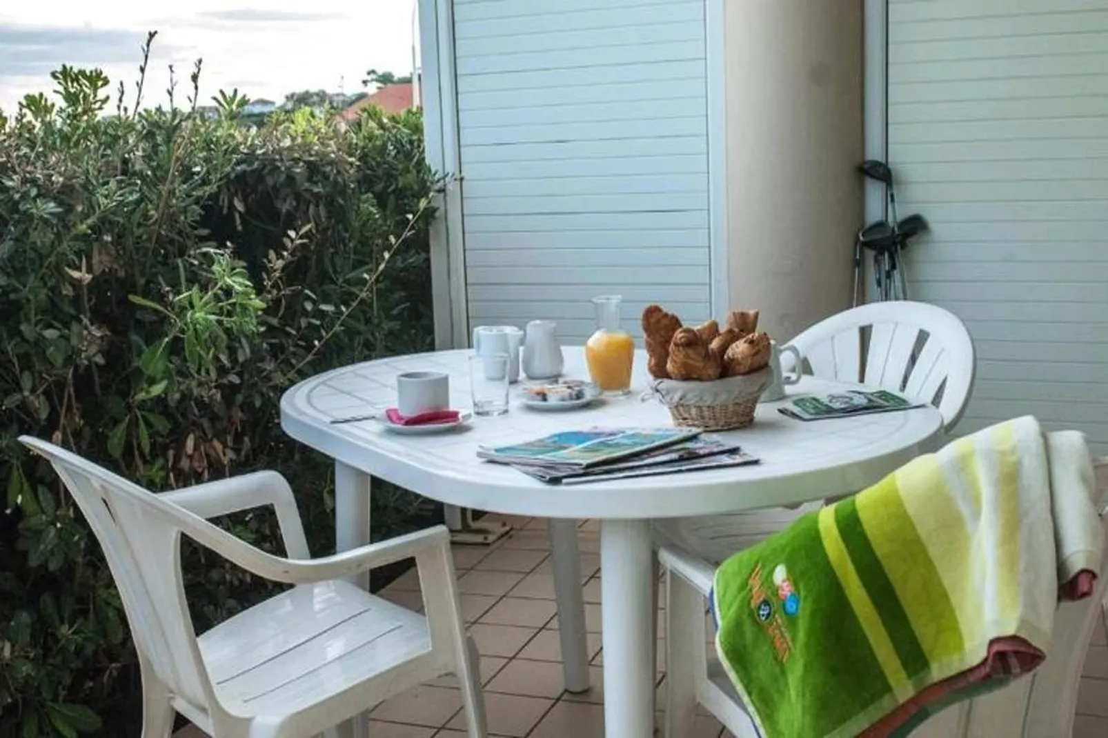 Résidence Mer & Golf Eugénie****-Terrasbalkon