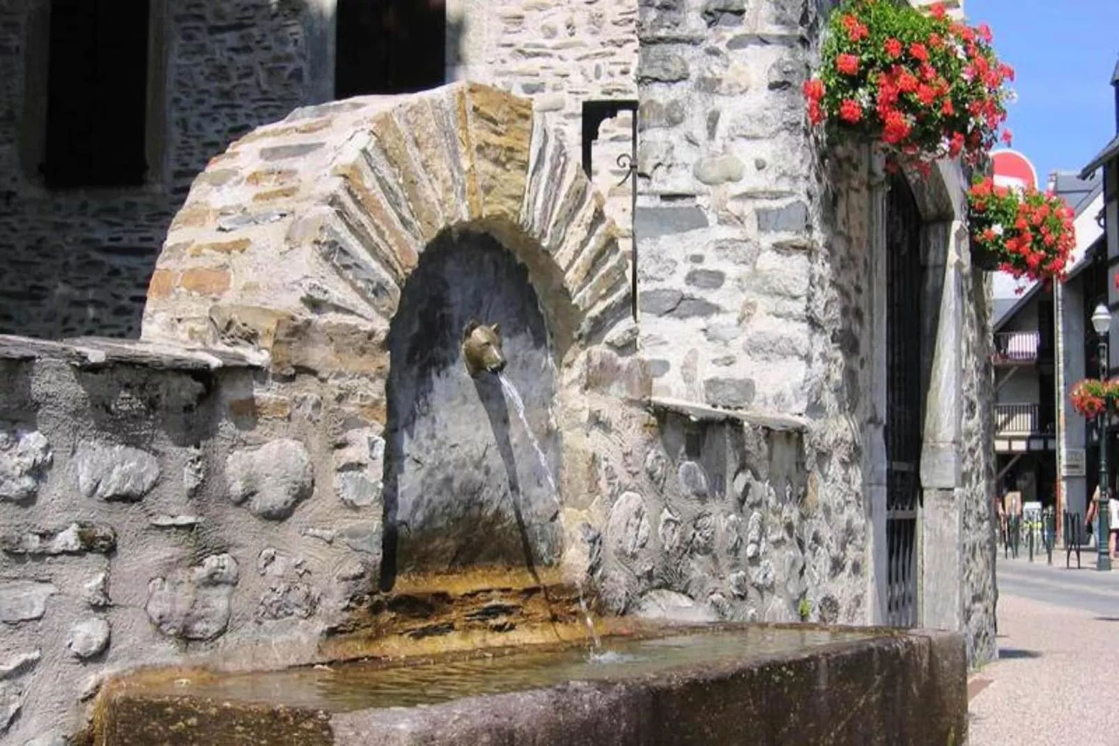 Résidence Village Des Thermes-Gebieden zomer 5km