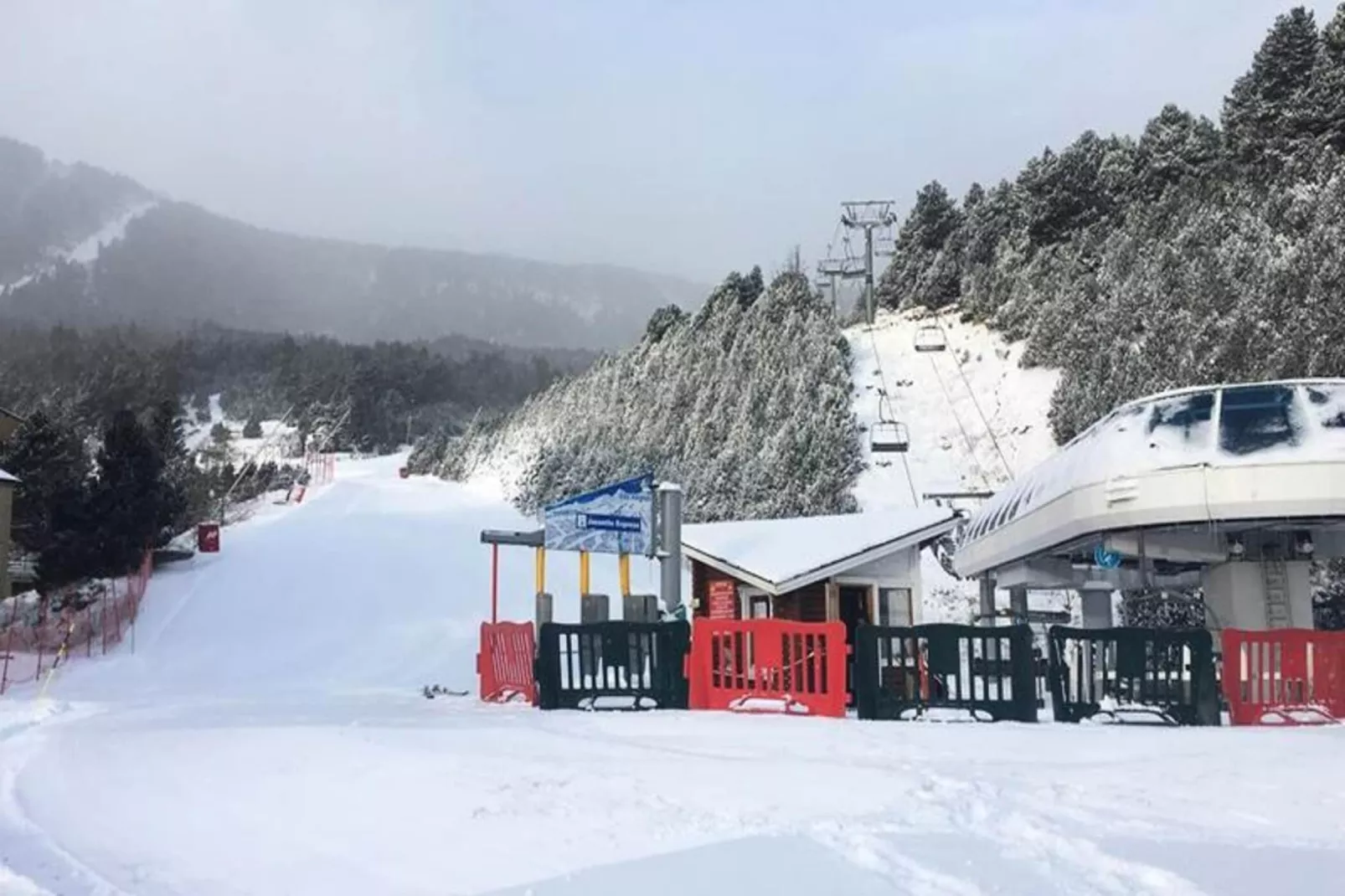 Résidence Le Panoramic Ii-Gebied winter 1km