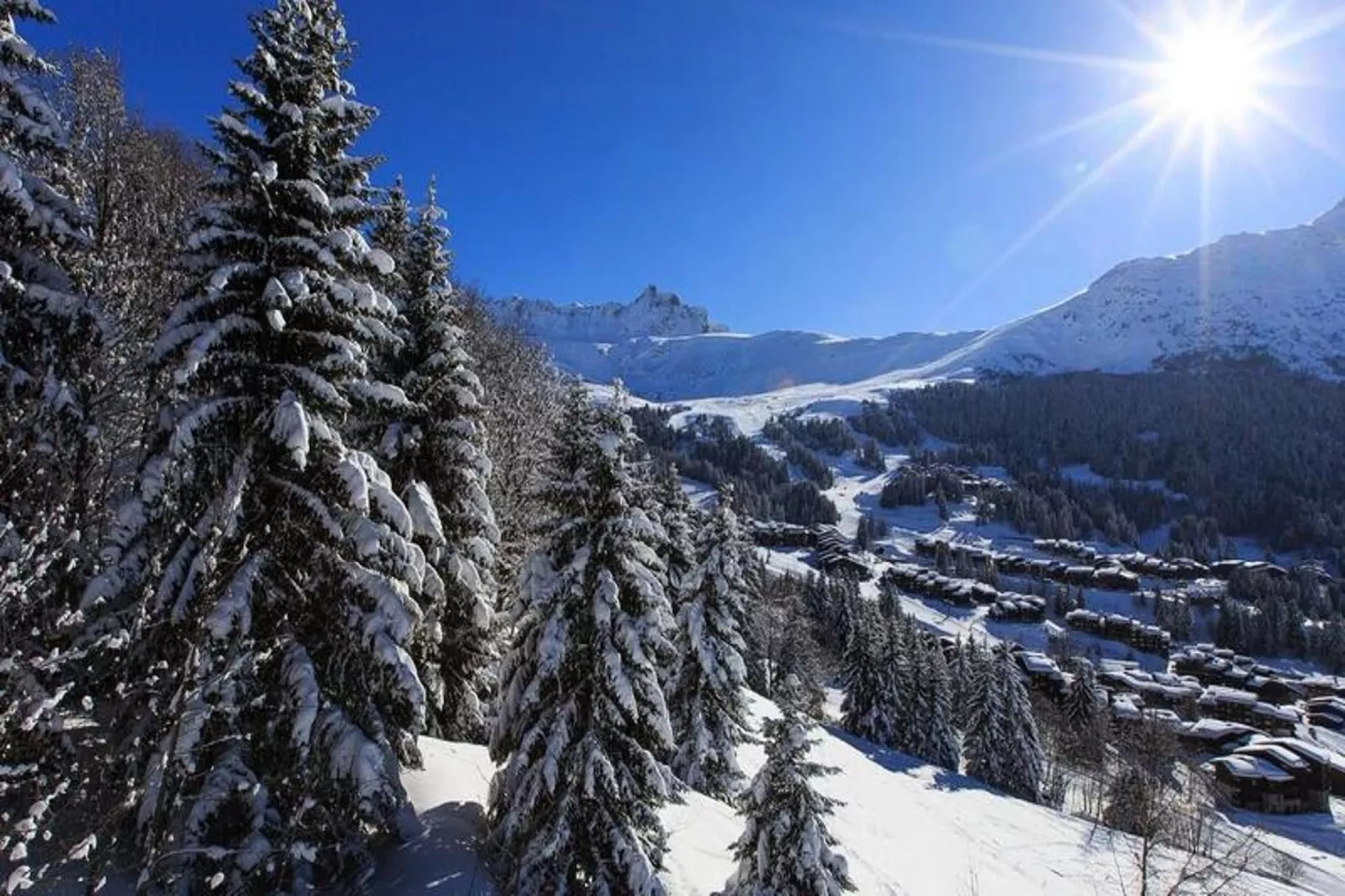 Résidence Valeriane - Uitzicht winter