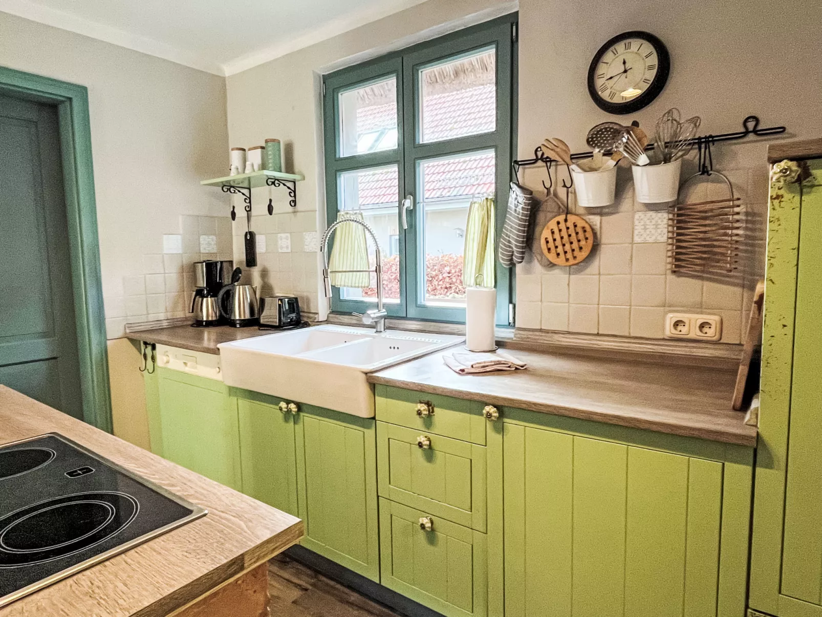 Reetgedecktes Ferienhaus Seelchen-Binnen