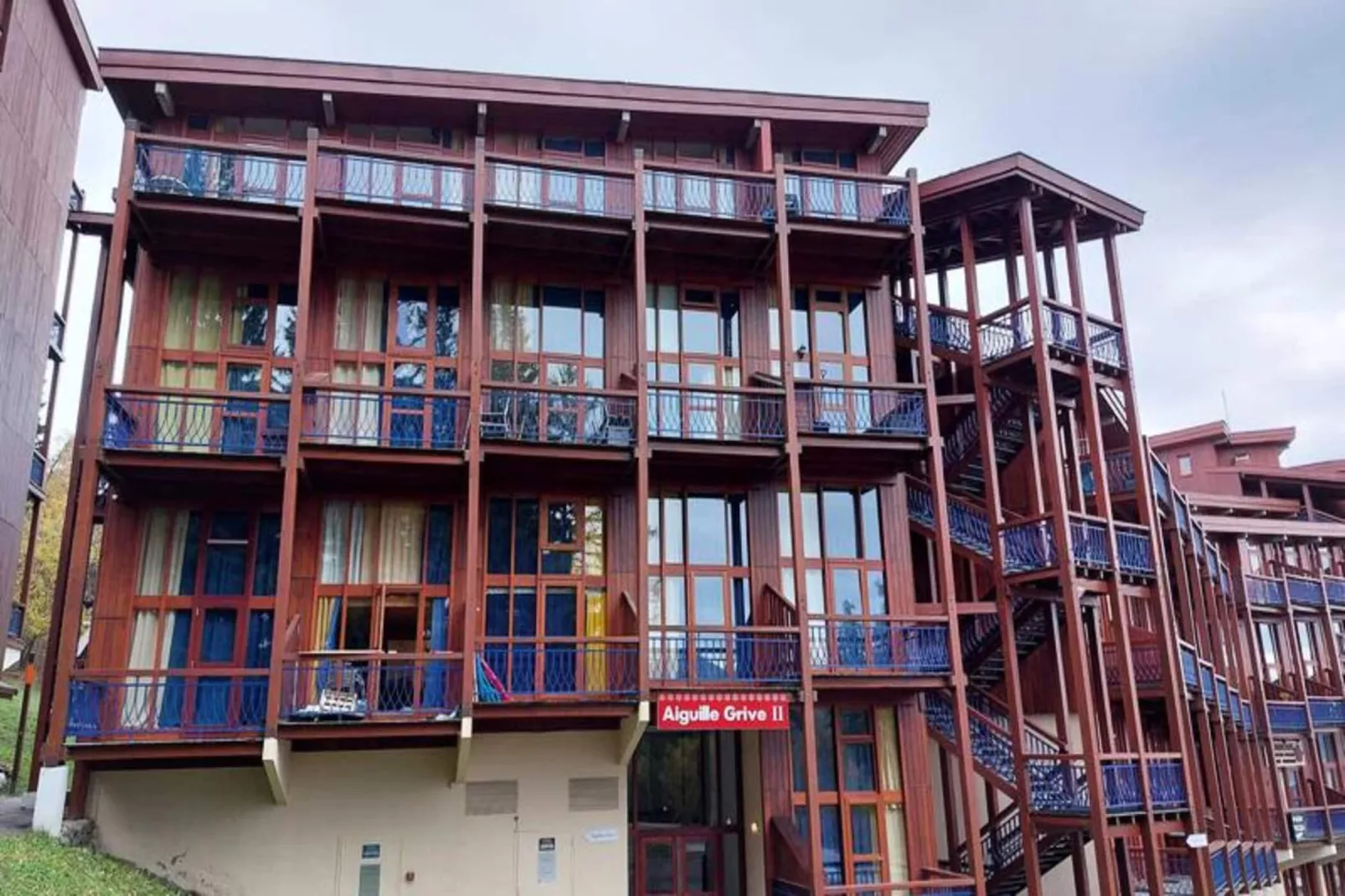 Résidence Aiguille Grive Bat Ii - Buitenkant zomer