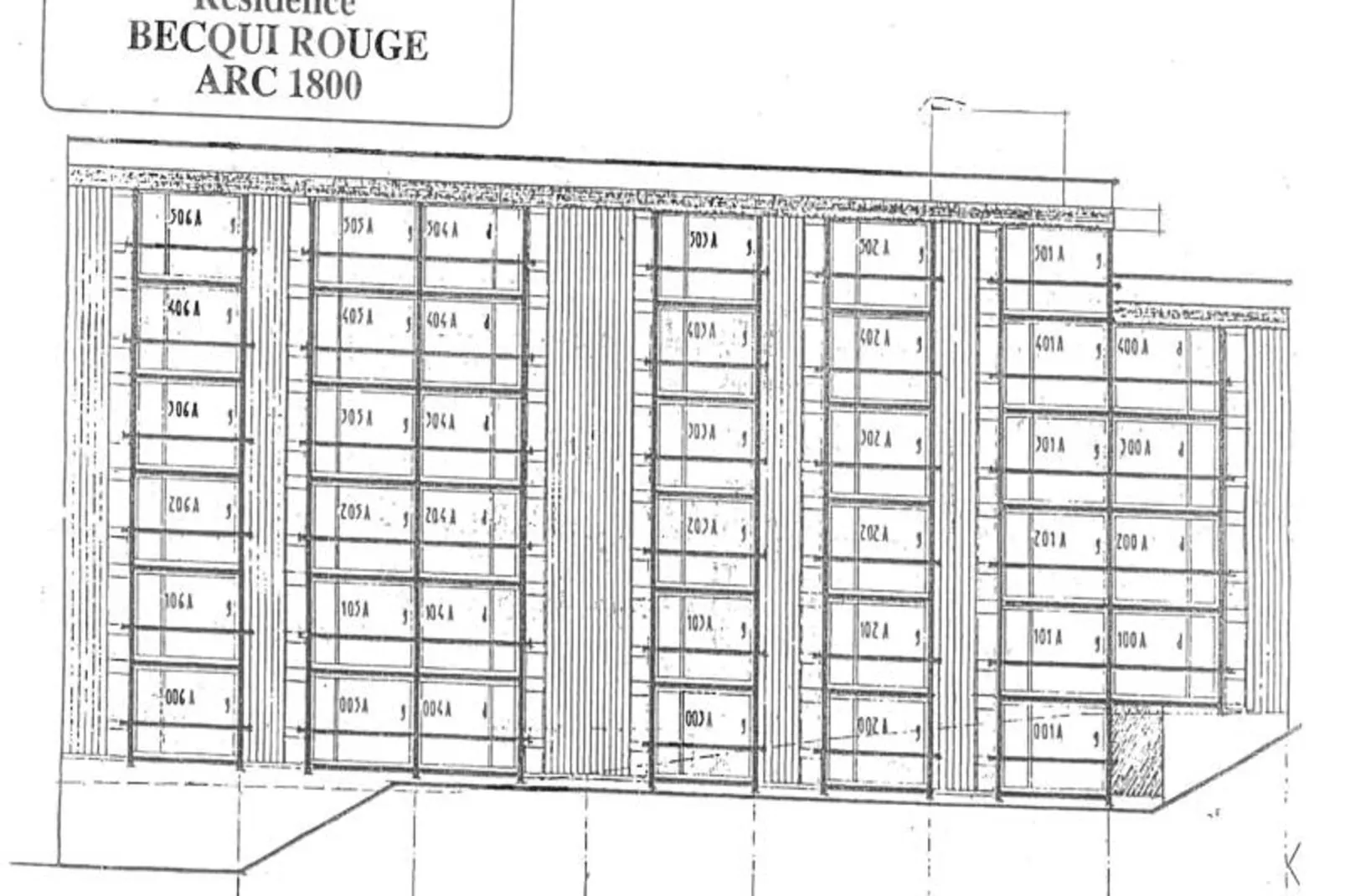 Résidence Bequi-rouge - Overloop