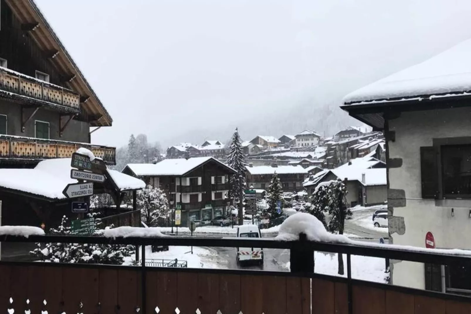 Résidence Place Eglise-Uitzicht winter