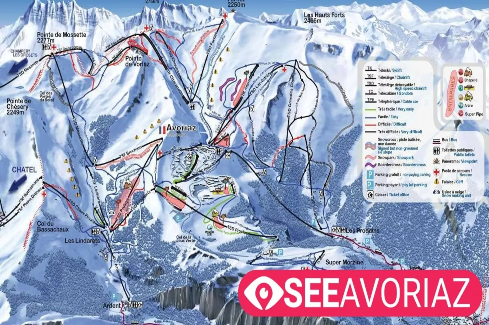 Résidence Les Alpages - maeva Home-Gebied winter 5km