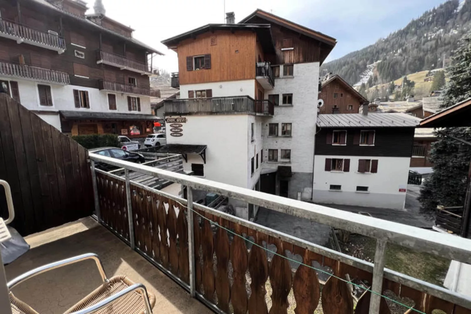 Appartements à La Clusaz-Uitzicht winter