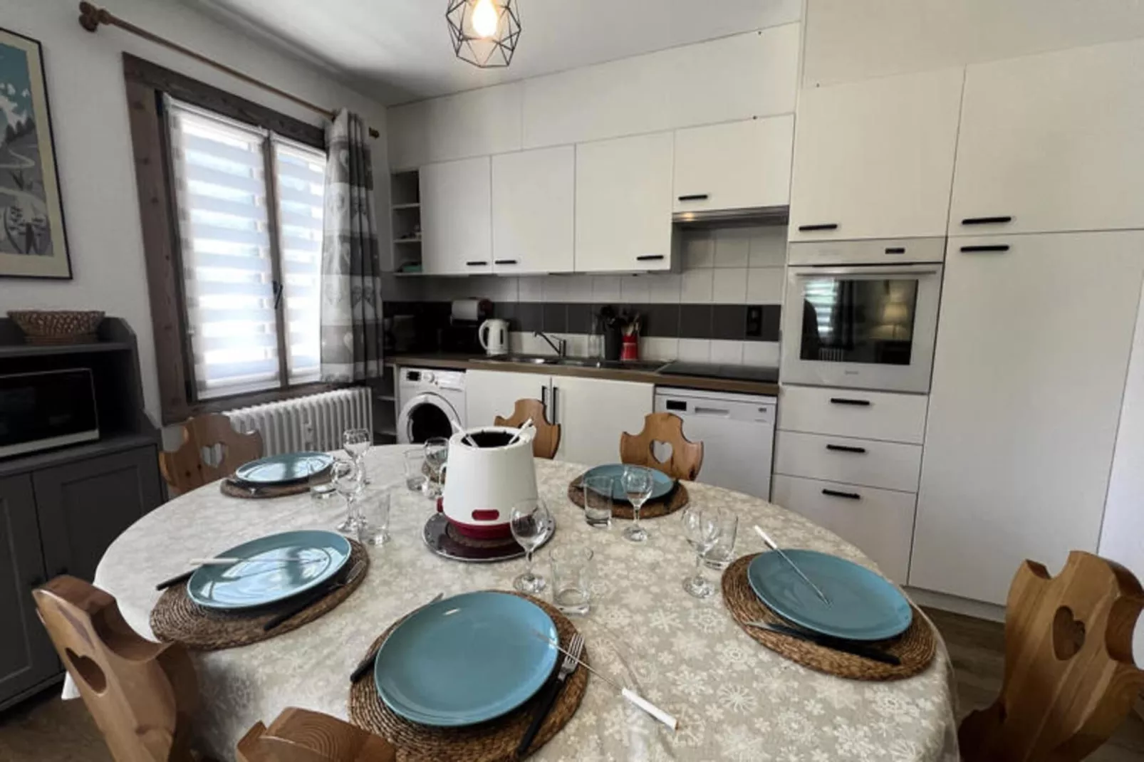 Appartements à La Clusaz-Eetkamer