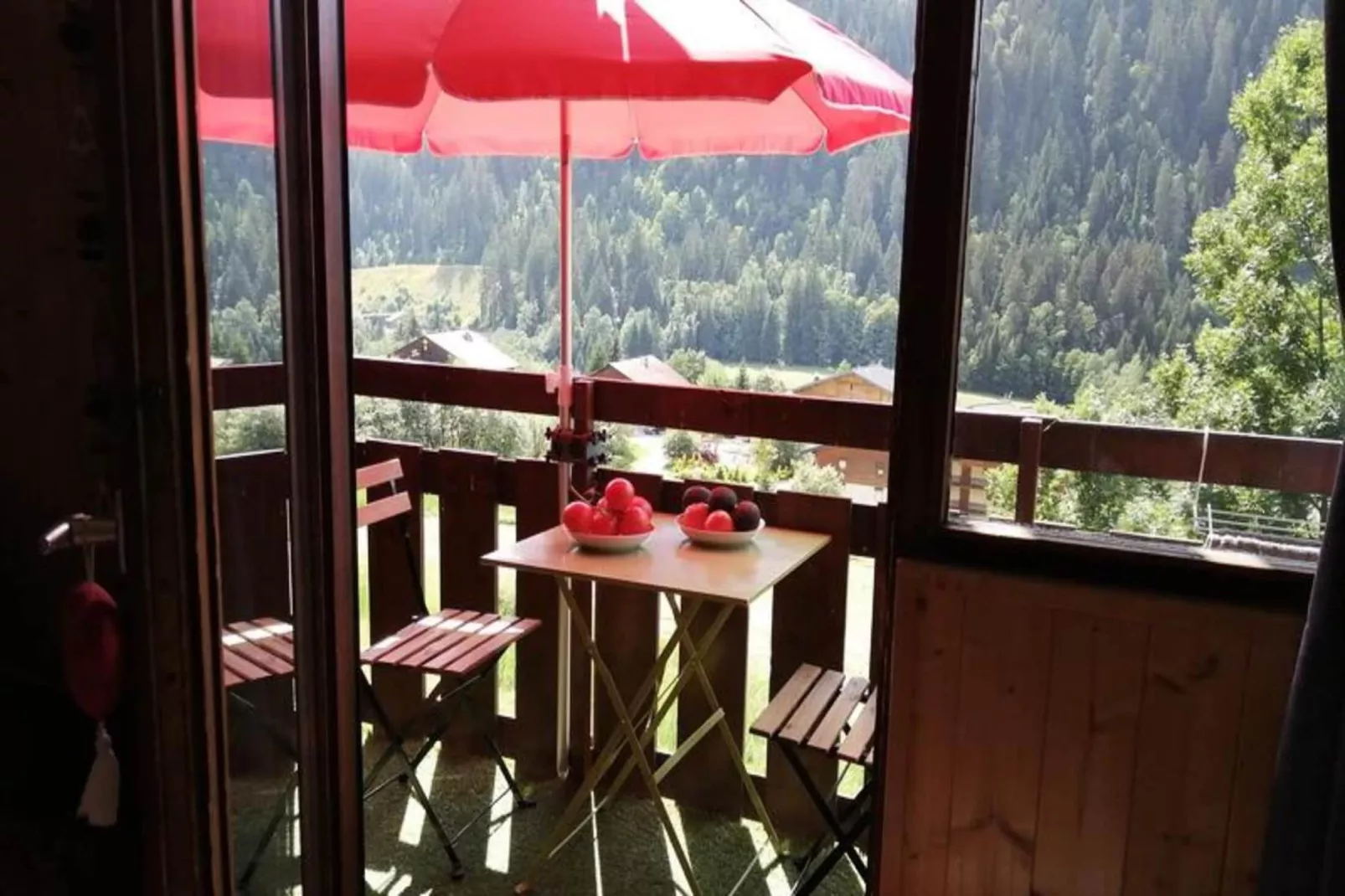 Résidence Chaumiere Des Neiges-Terrasbalkon