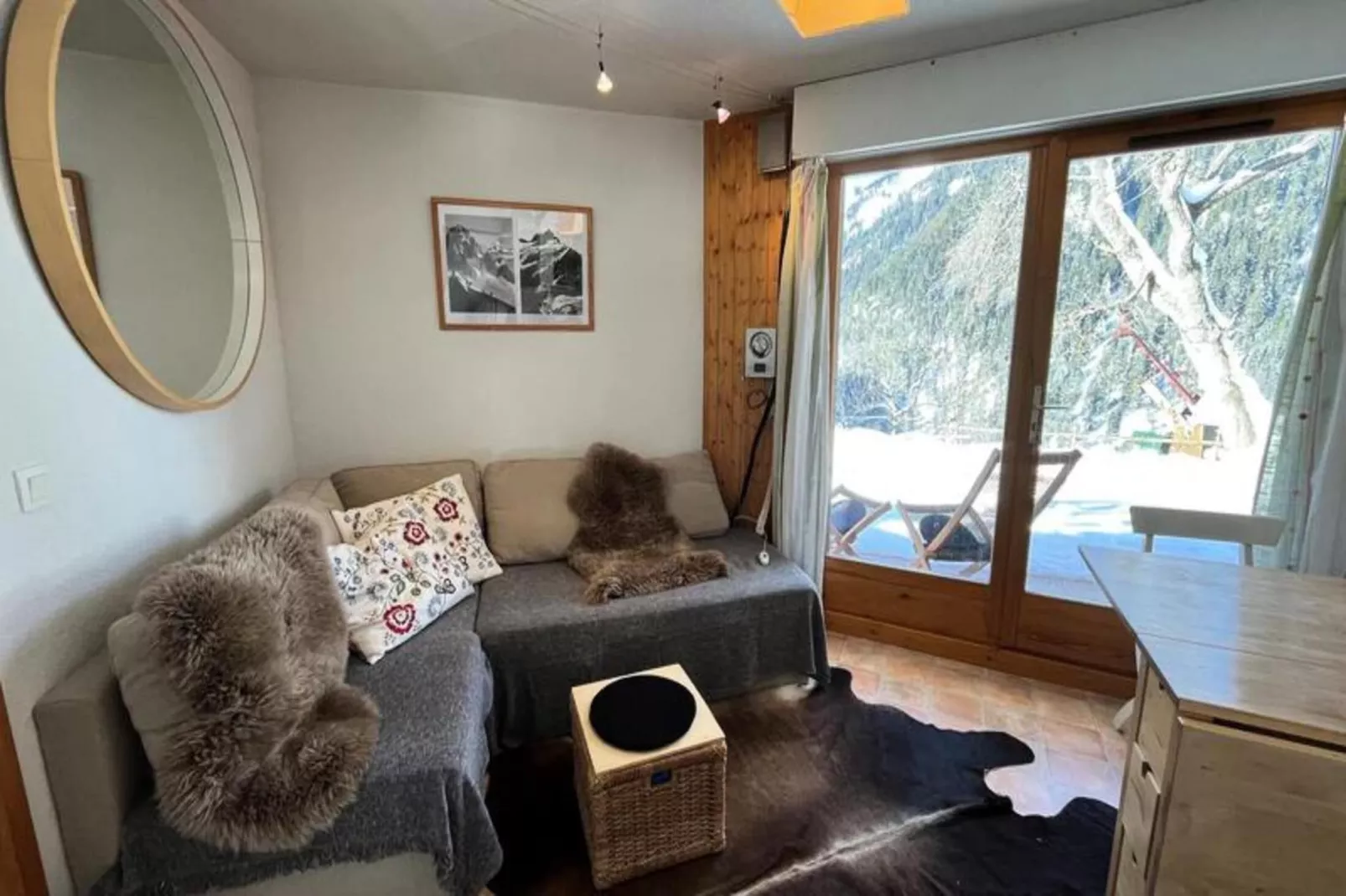 Résidence Les Balcons De Chatel-Woonkamer