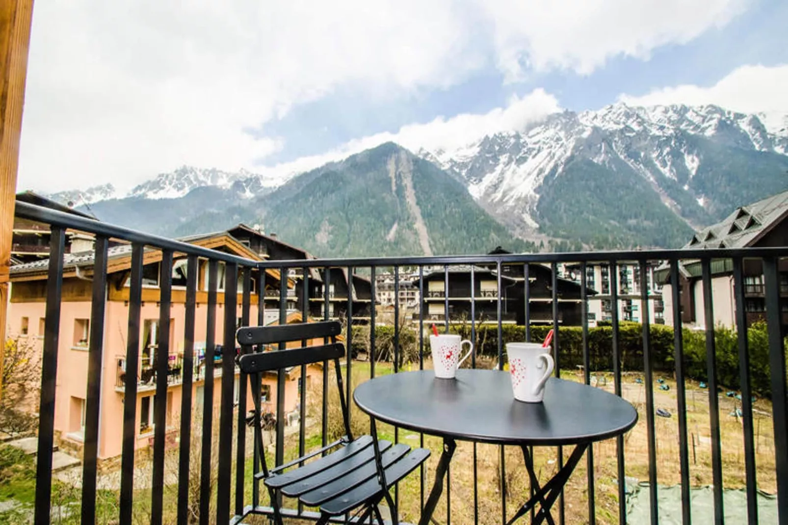 Résidence Androsace Du Lyret-Terrasbalkon