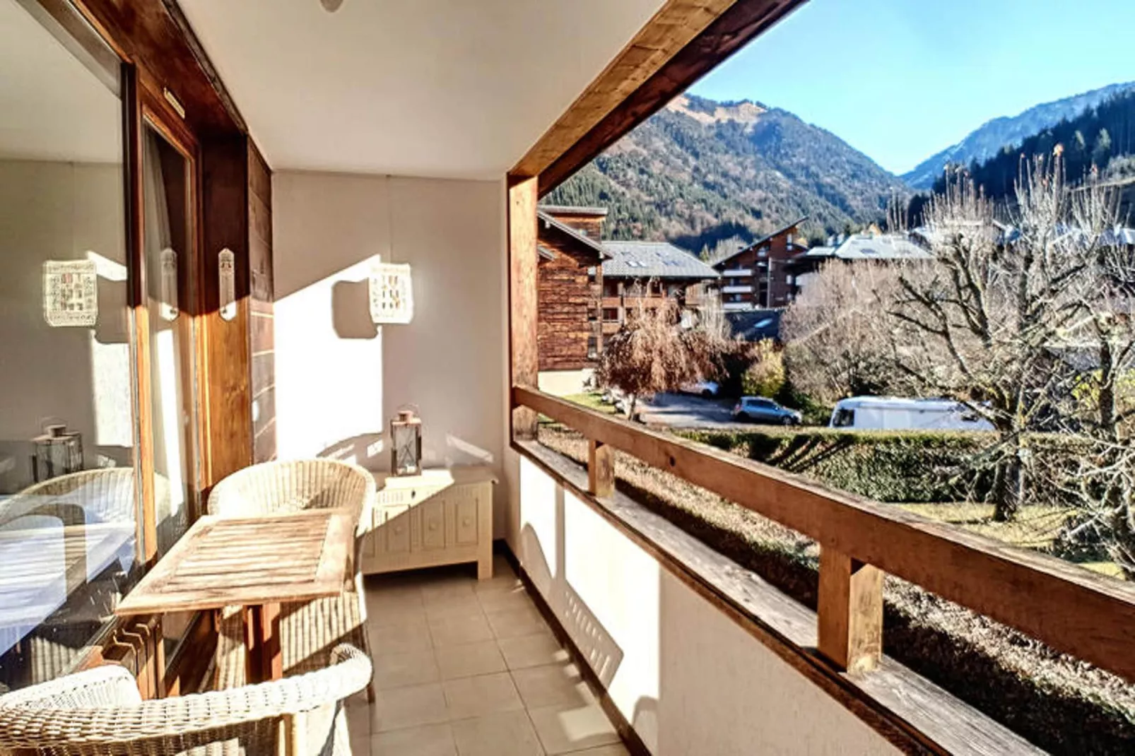 Appartements à Saint Jean d'Aulps-Terrasbalkon