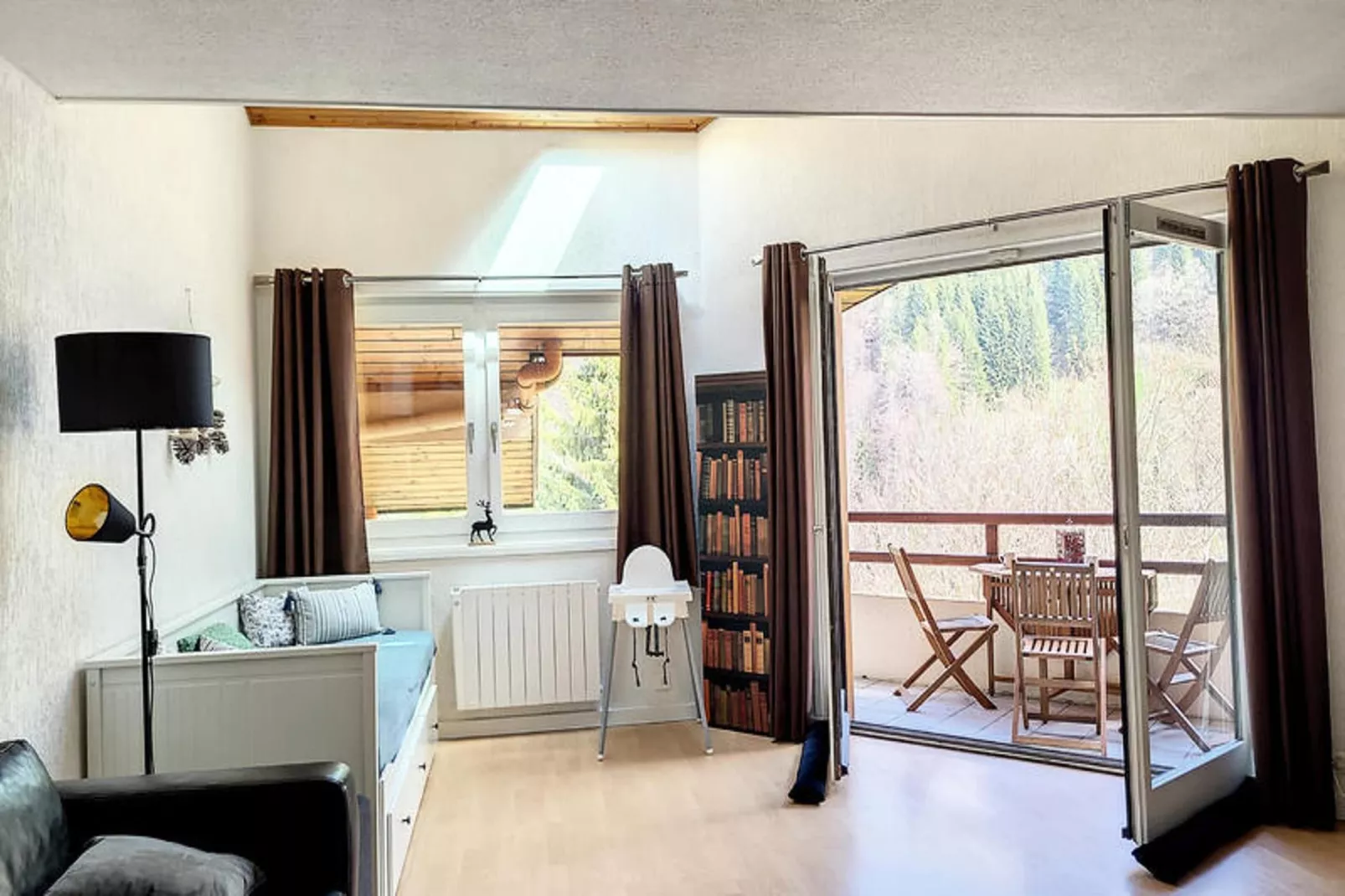 Appartements à Saint Jean d'Aulps-Woonkamer