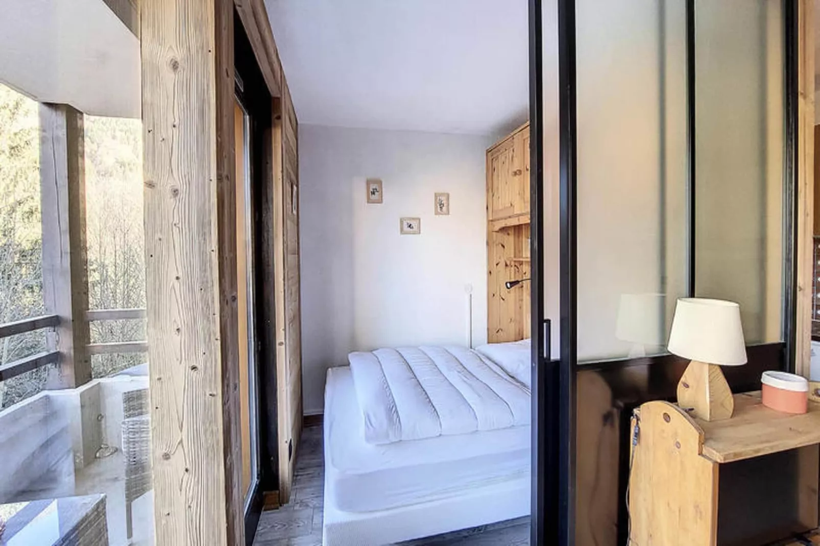 Appartements à Saint Jean d'Aulps-Slaapkamer