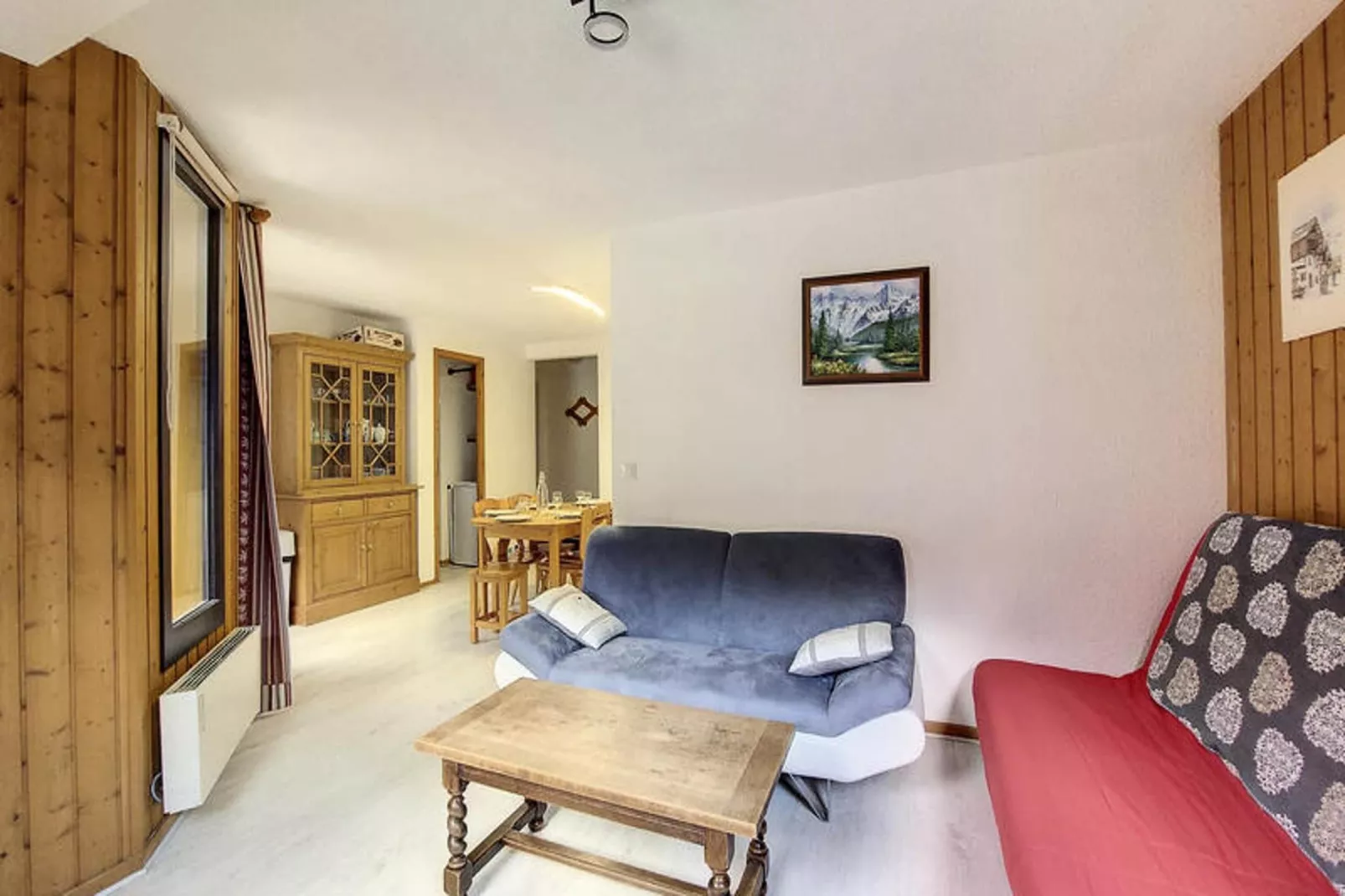 Appartements à Saint Jean d'Aulps-Woonkamer