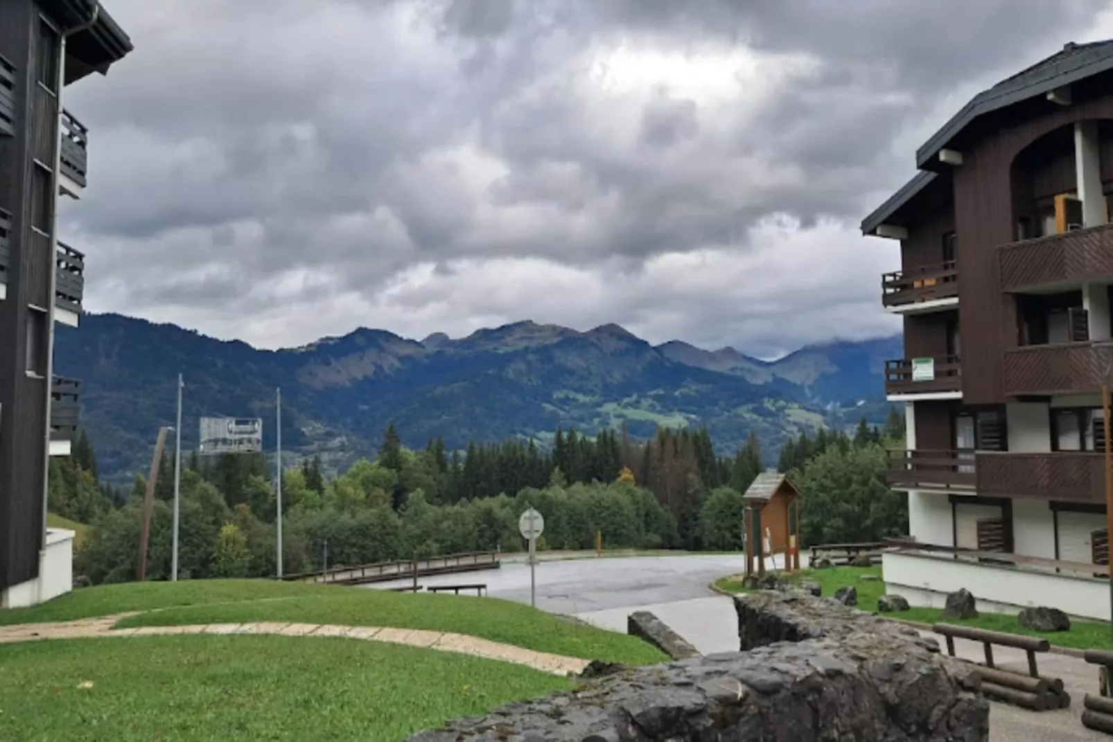 Résidence Odalys Le Buet**-Gebied winter 1km