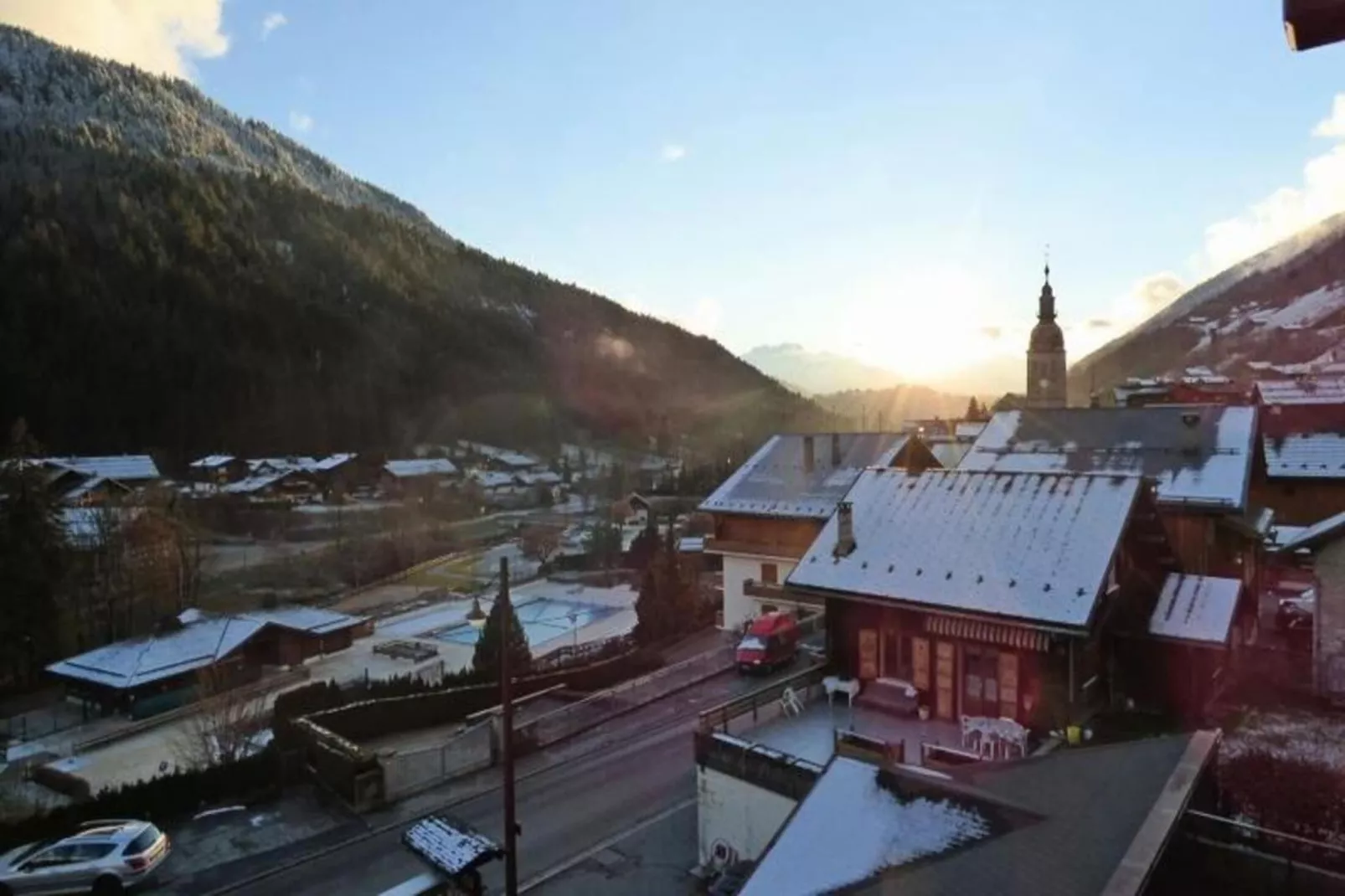 Résidence Cornillon A-Buitenkant zomer