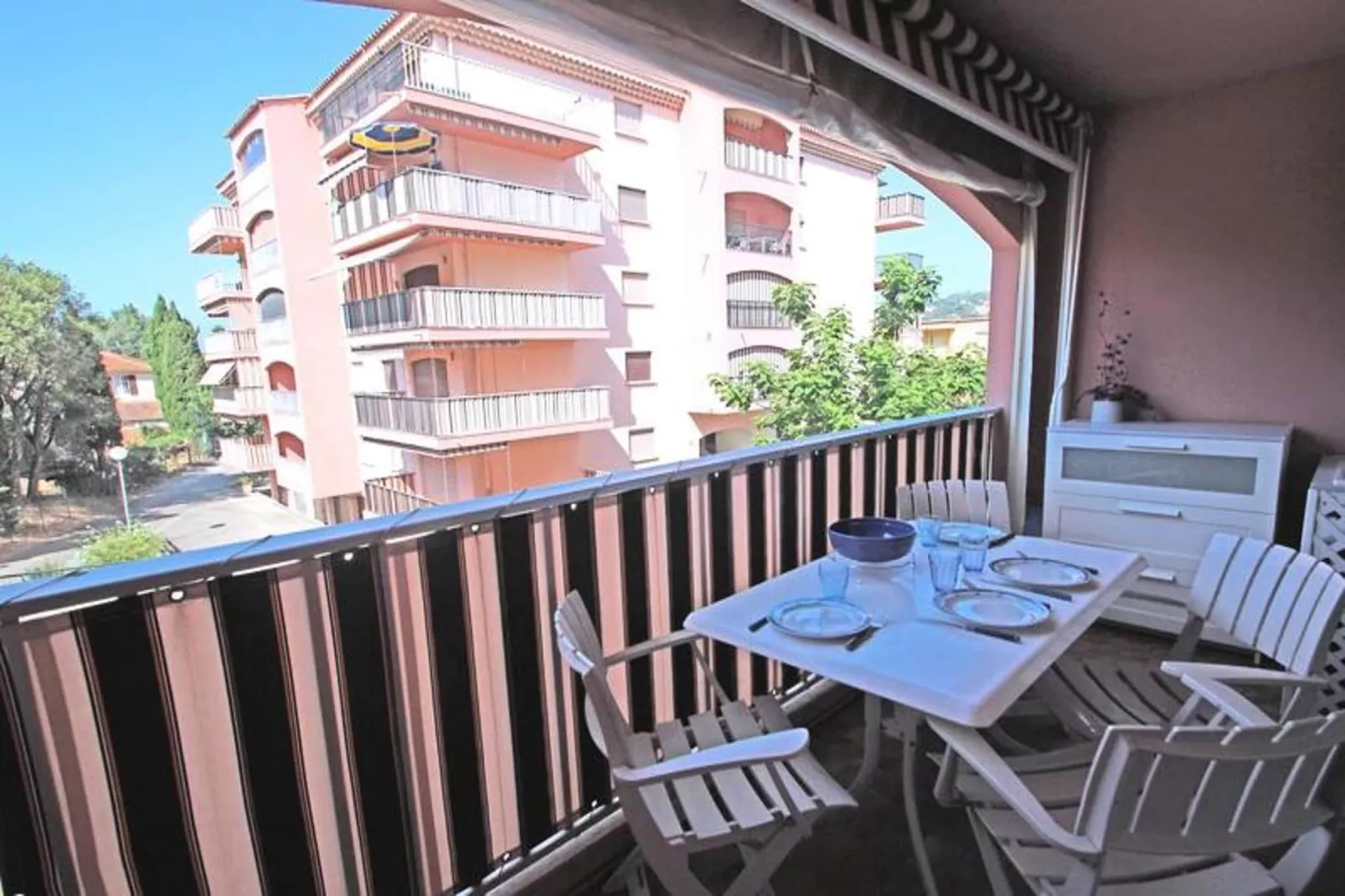 Résidence La Palmeraie I-Terrasbalkon