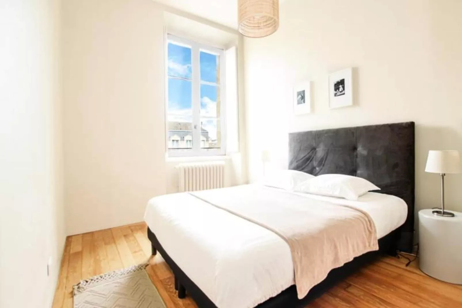 Appartement T3 De Prestige Proche Du Jardin Public De Bordeaux-Slaapkamer