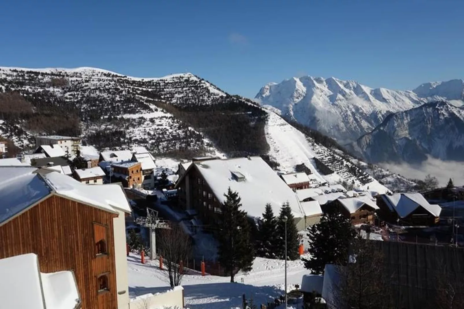 Résidence Helios - Uitzicht winter