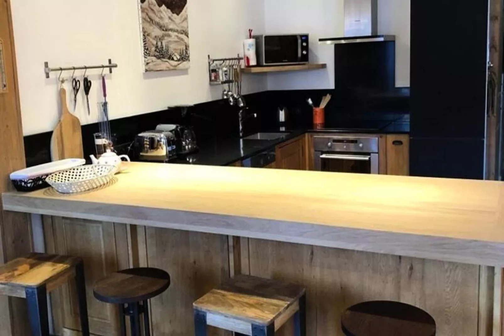 Résidence Bleuets-Keuken