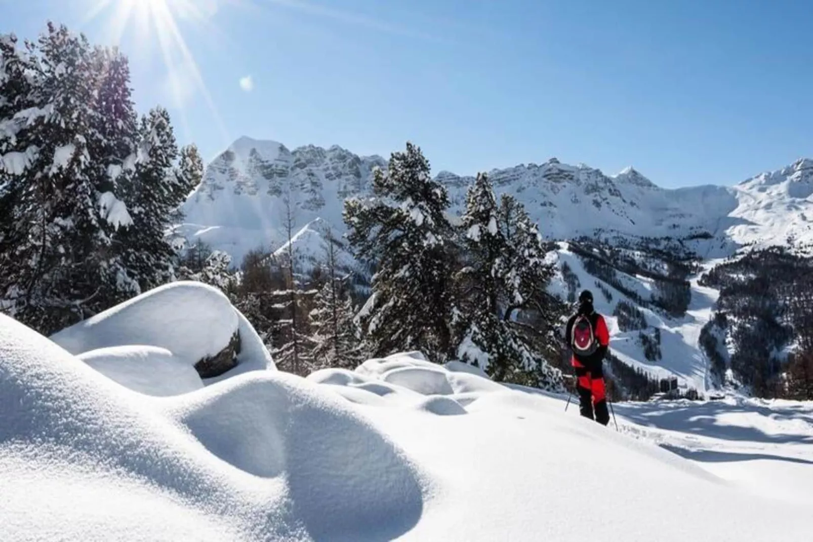 Résidence Apheratz-porte F57-Gebied winter 1km