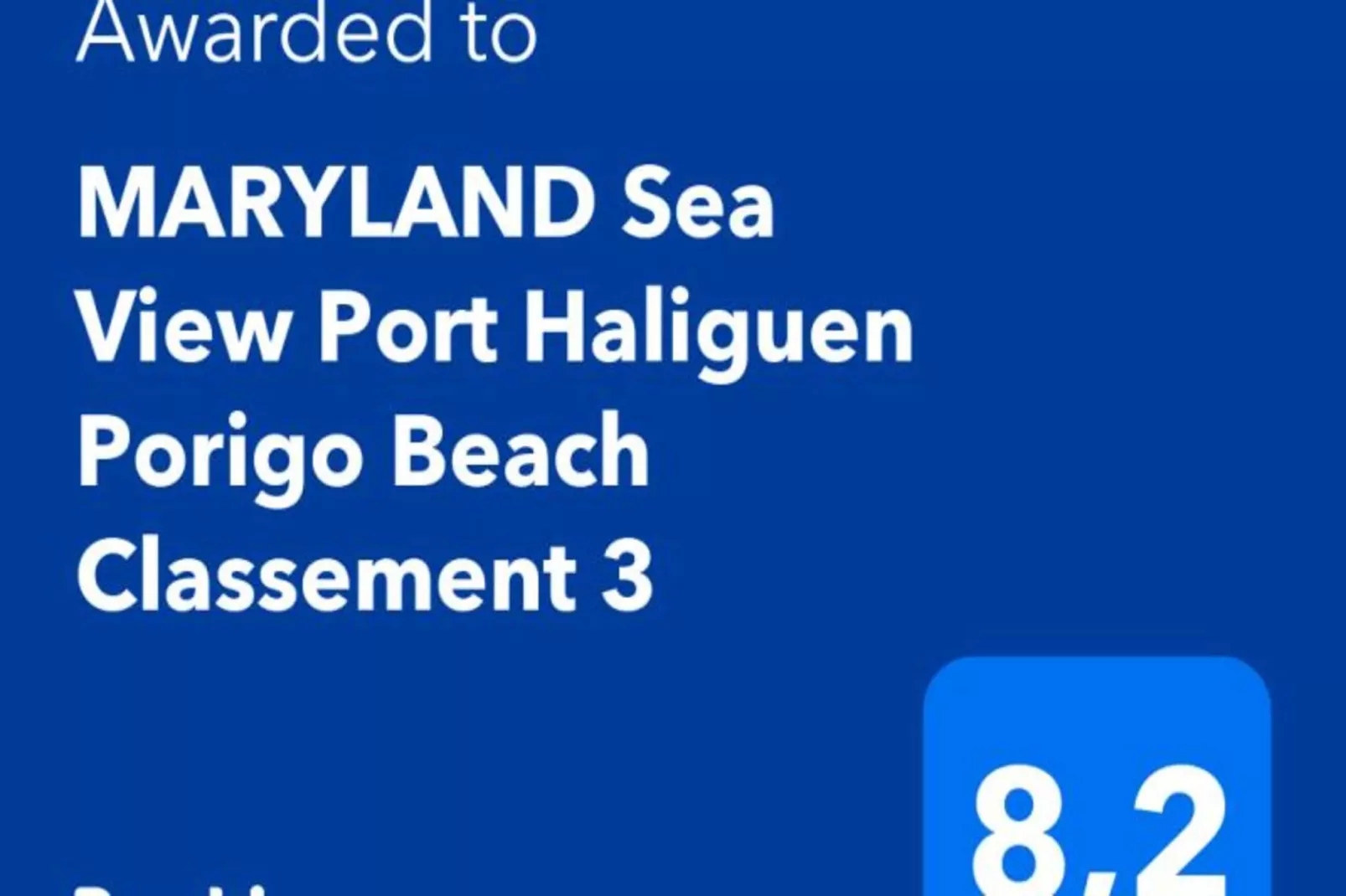 Résidence Maryland. Vue Mer Port Haliguen Plage Du Porigo-Woonkamer