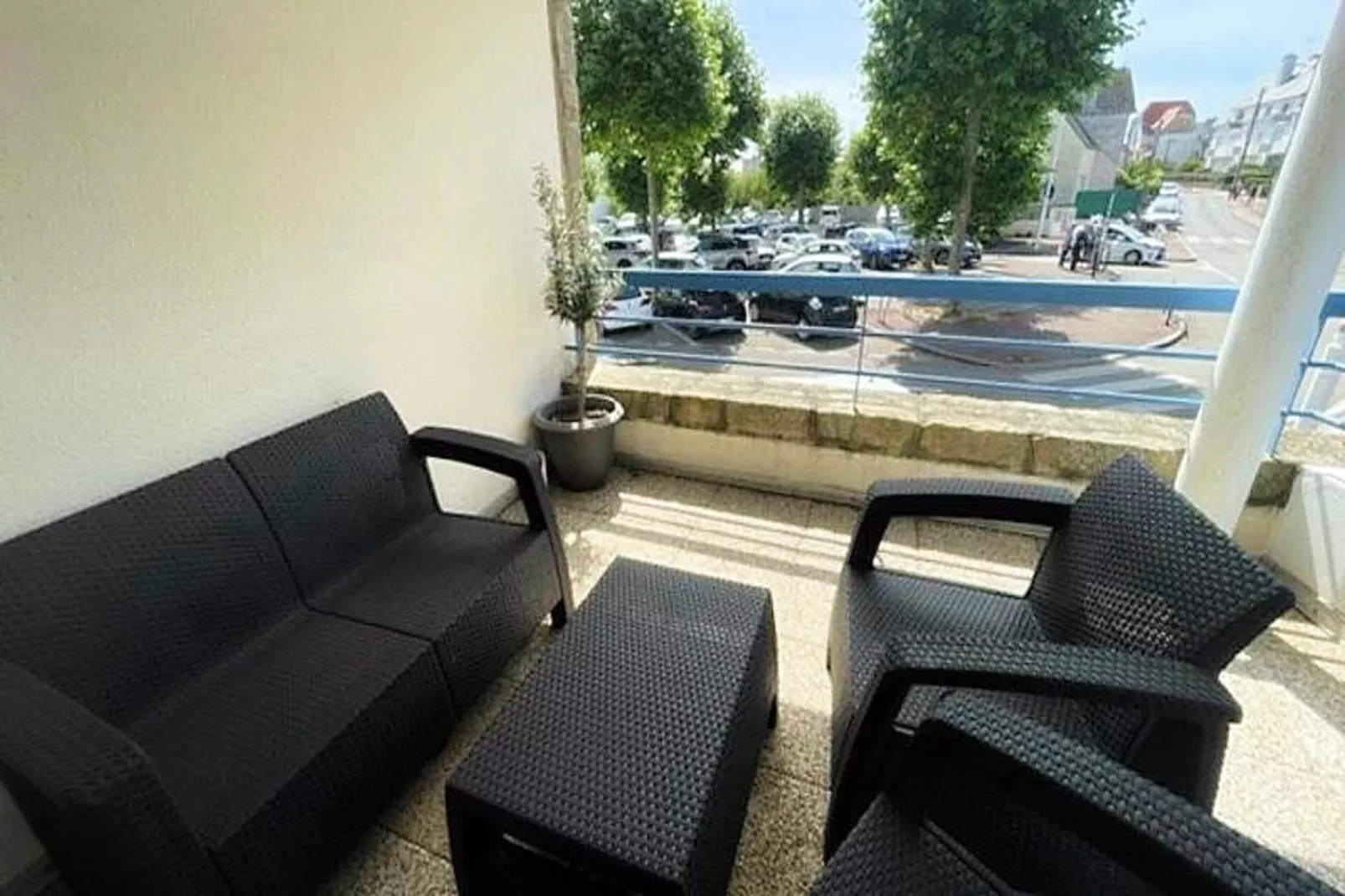 Résidence Hauts Port Maria-Terrasbalkon