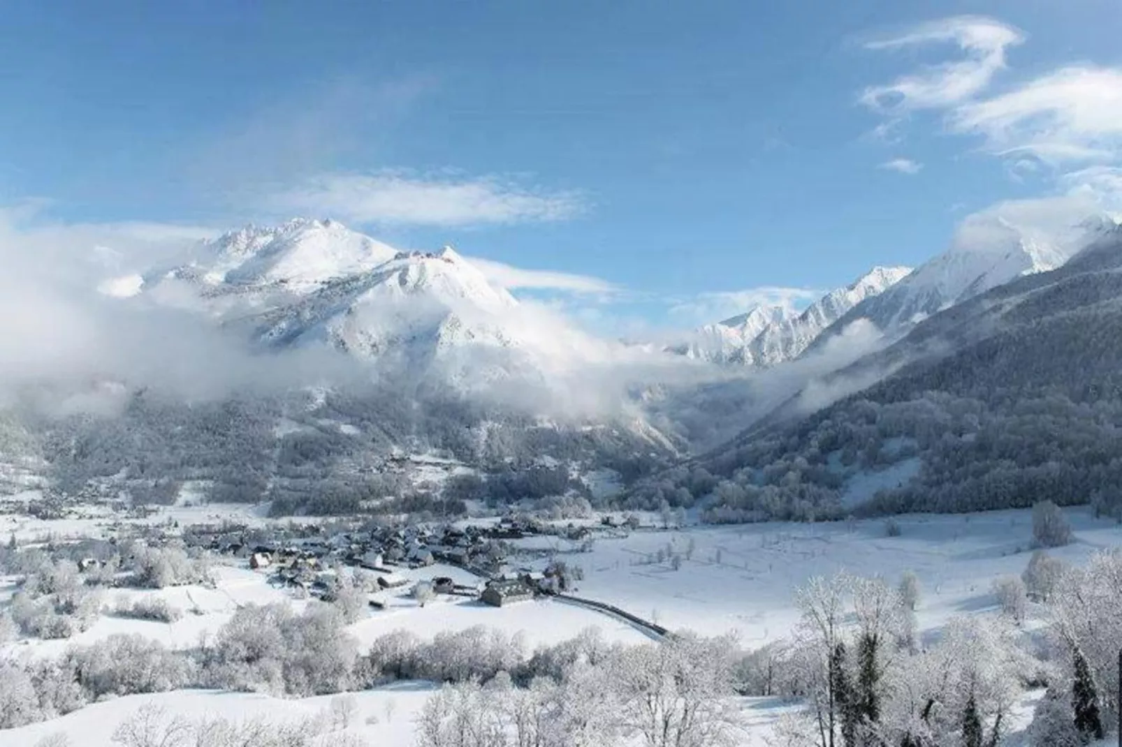 Résidence Aurette: Pic Long-Gebied winter 1km